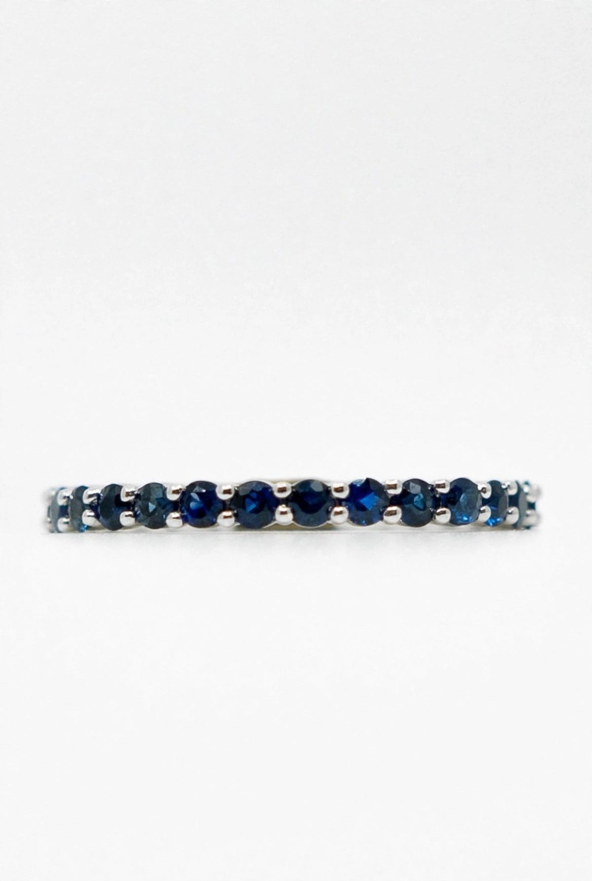 Sapphire Eternity Band