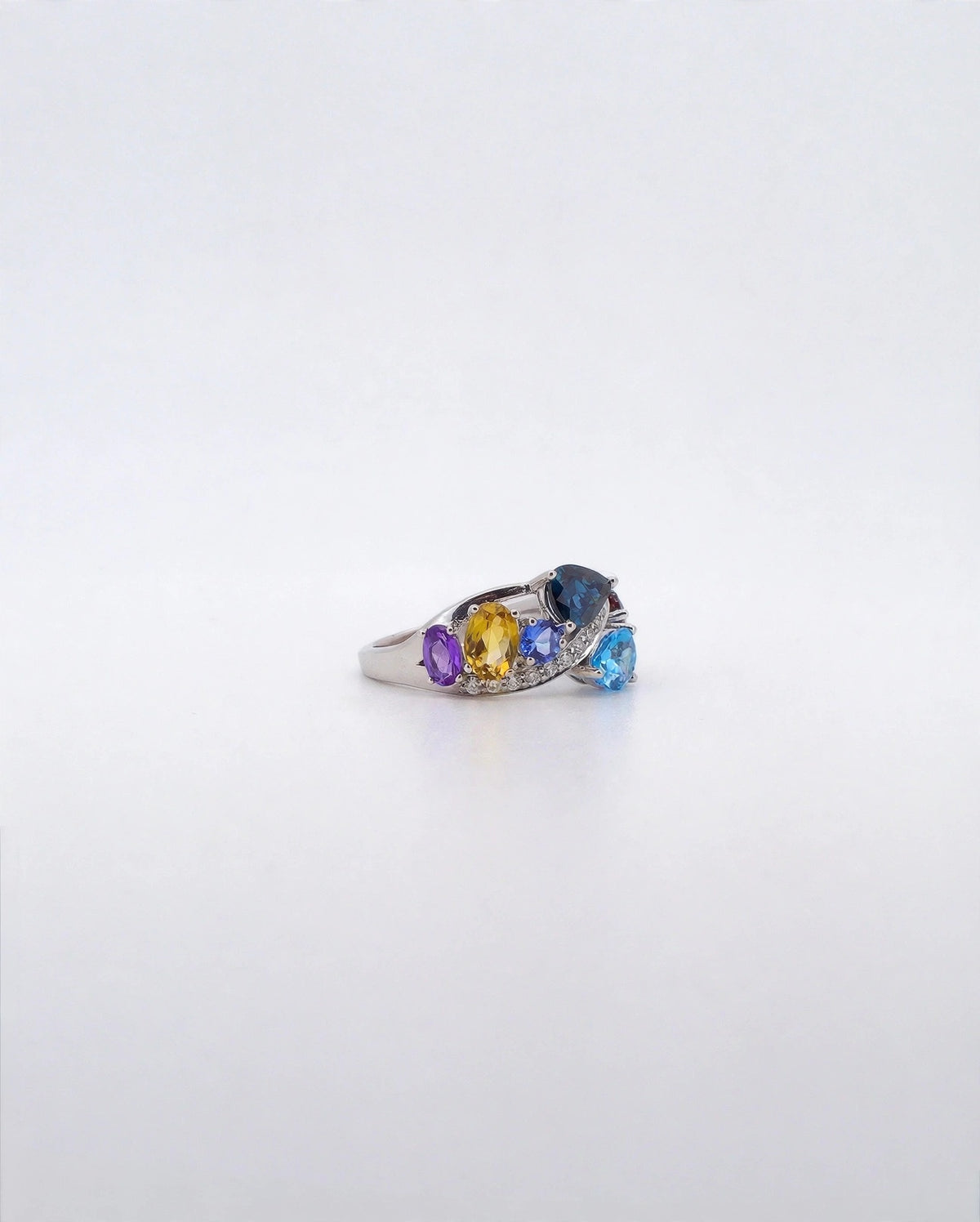 Multistone Family Ring