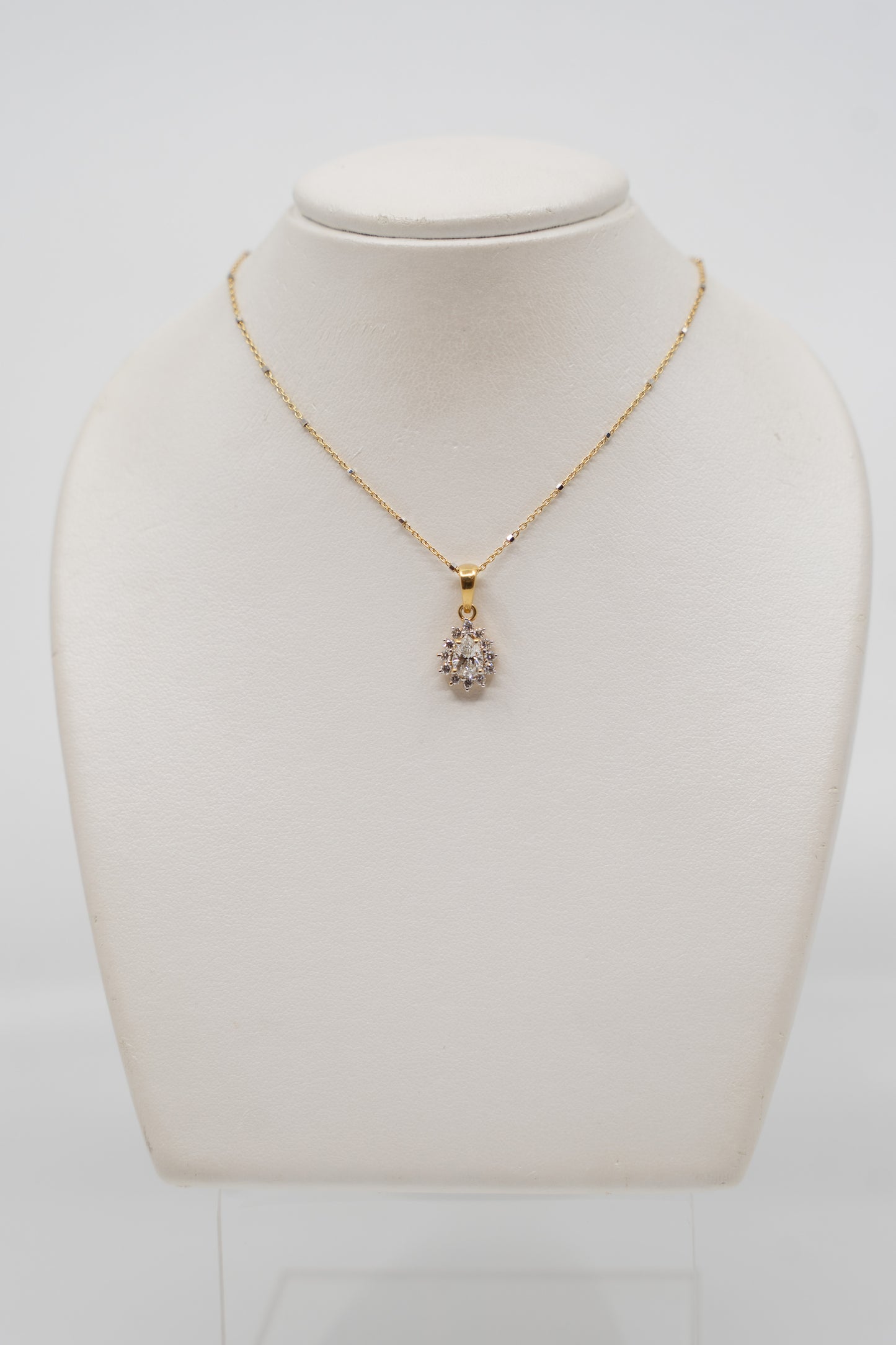Pear Cut Diamond Pendant