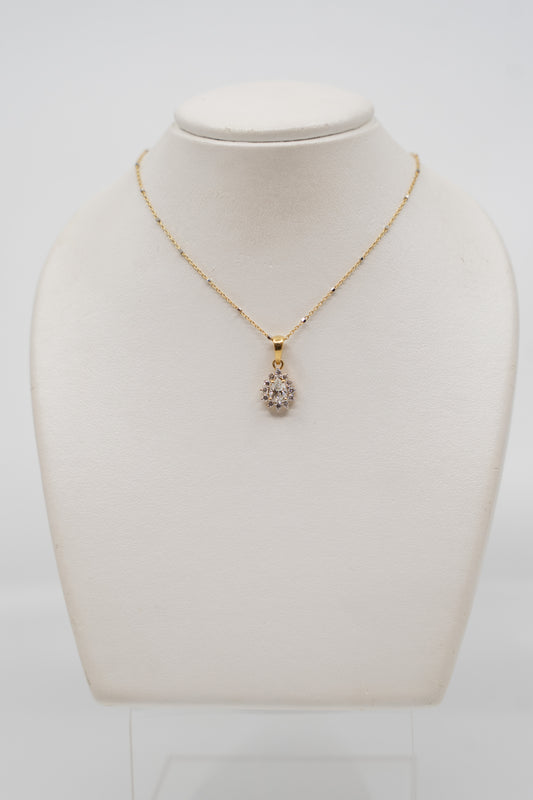 Pear Cut Diamond Pendant