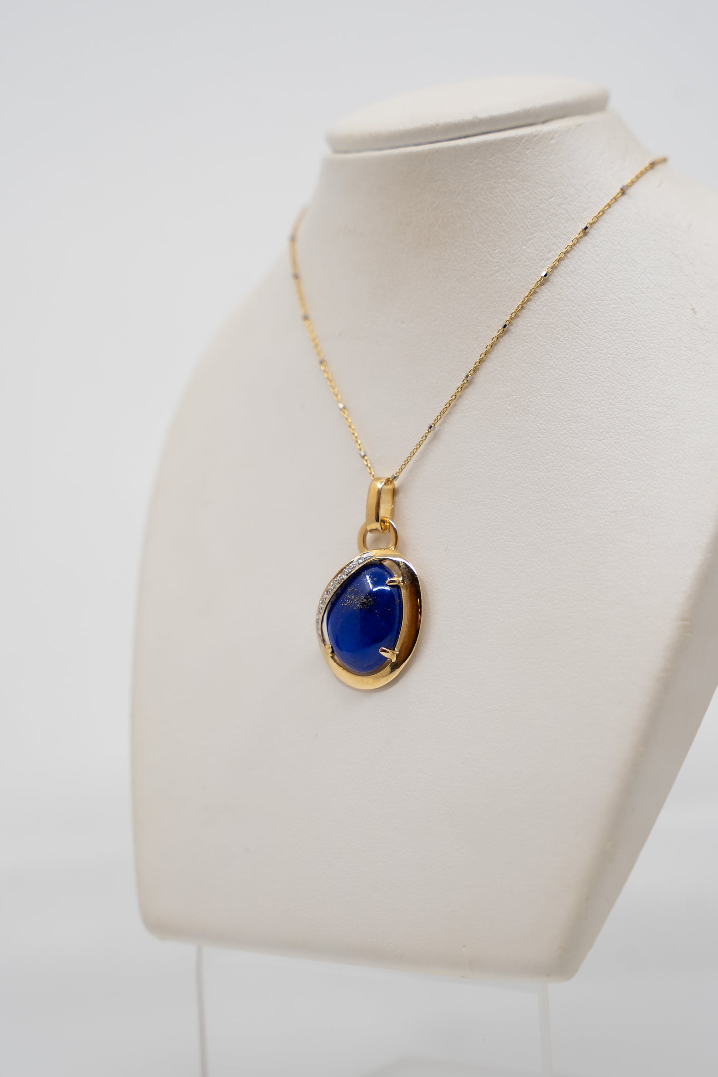 Lapis Lazuli Floating Pendant