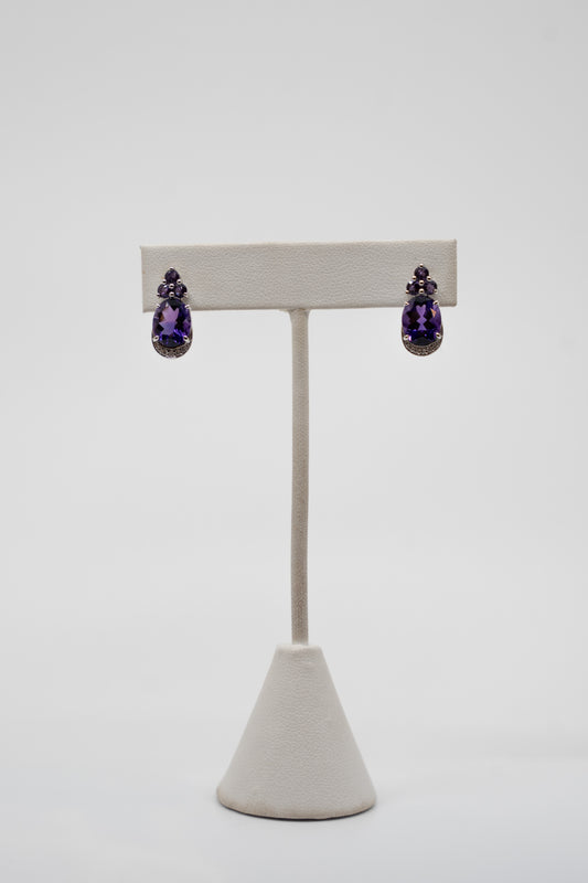 Amethyst Drop Earrings