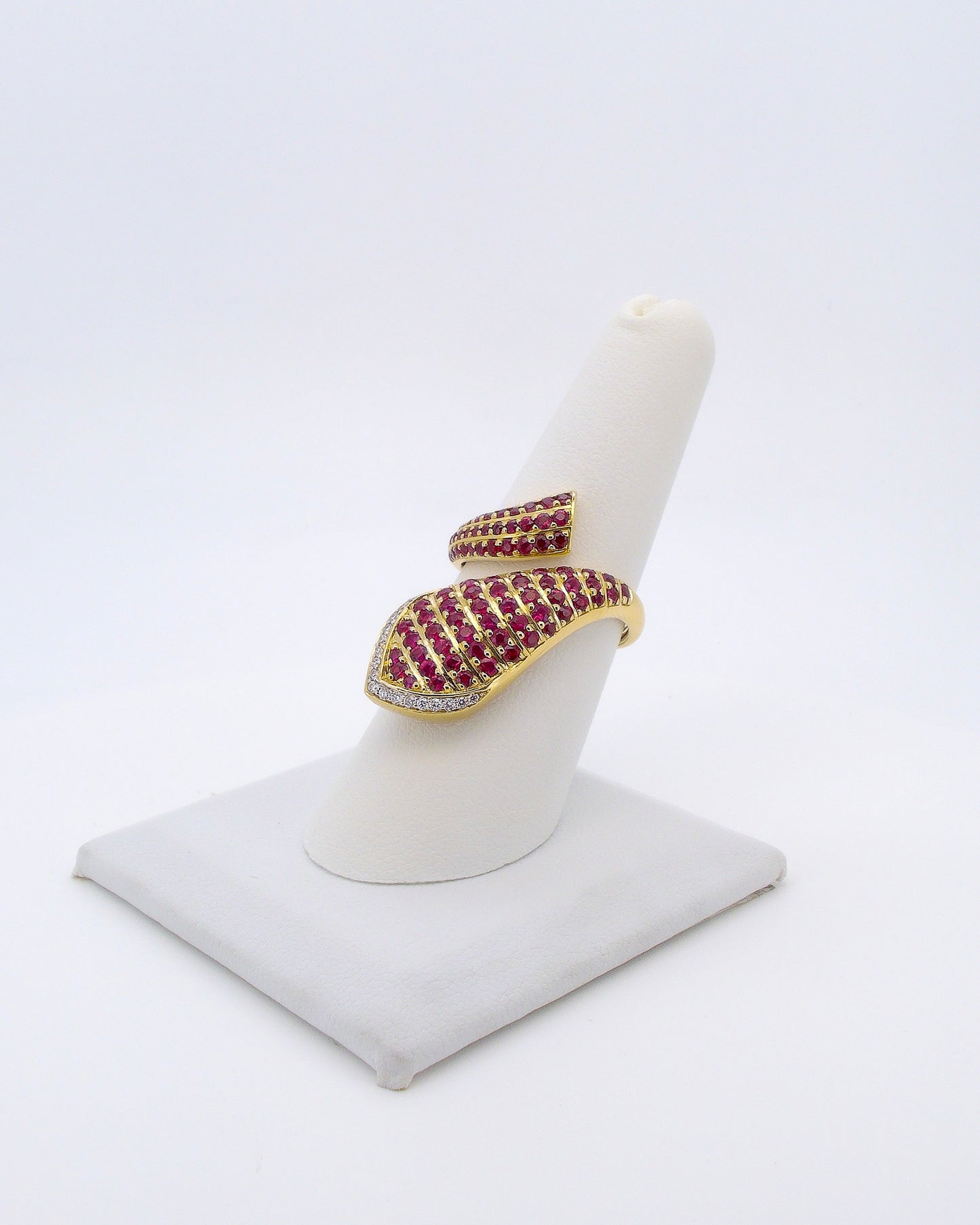 Wrapped in Rubies Ring