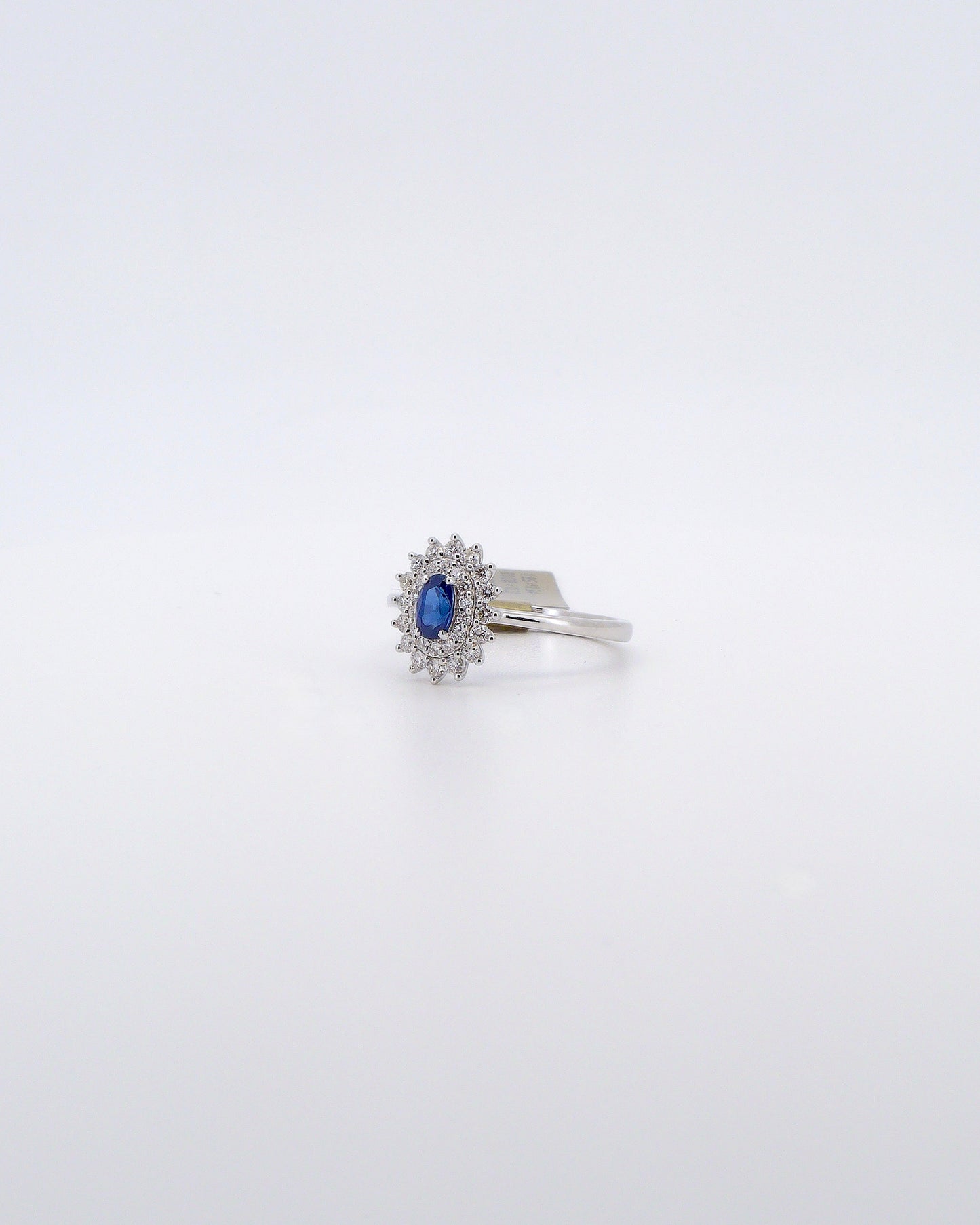 Sapphire Starburst Ring