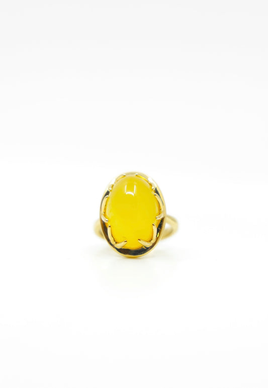 Butterscotch Amber Ring