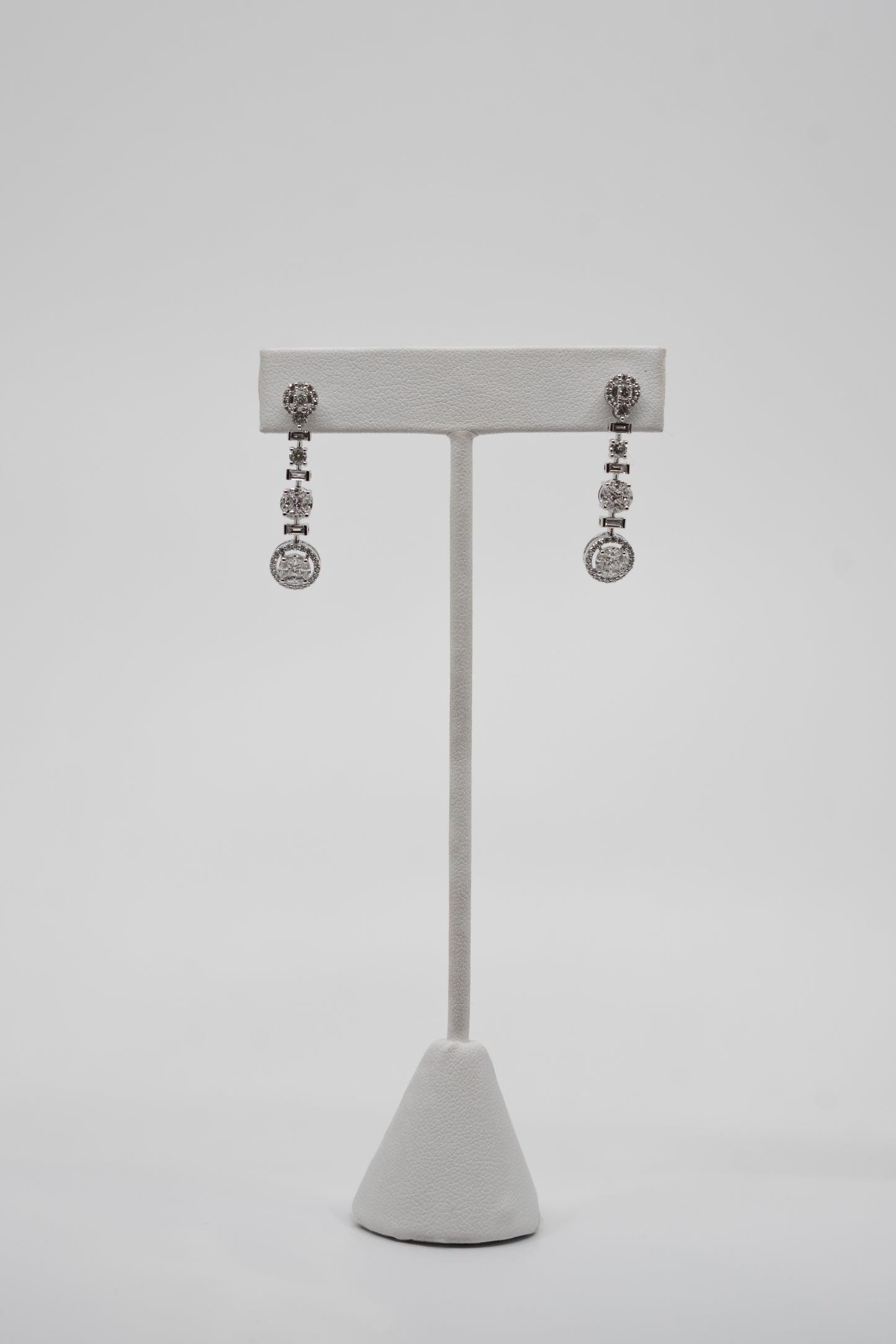 Teardrop Diamond Dangles