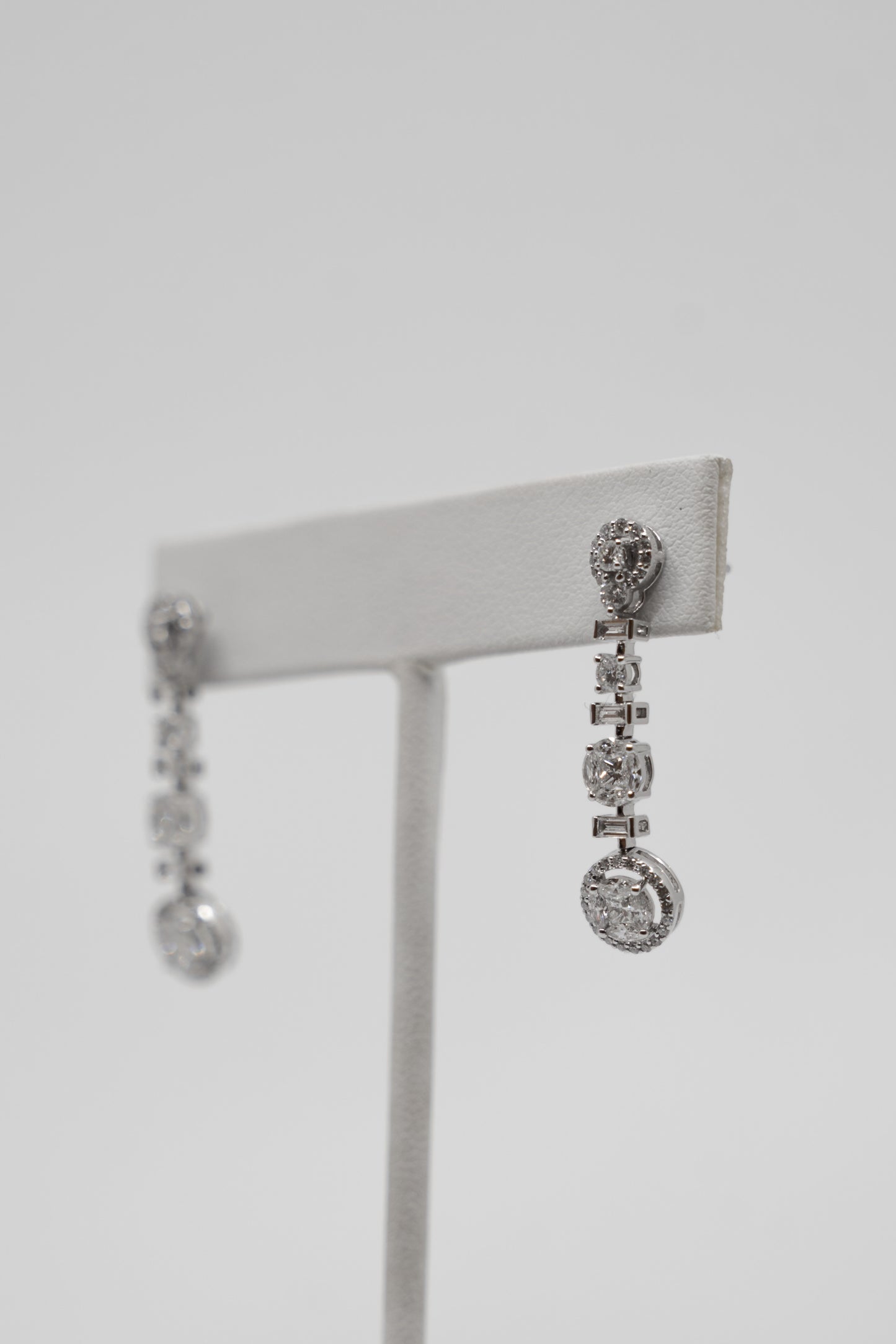 Teardrop Diamond Dangles