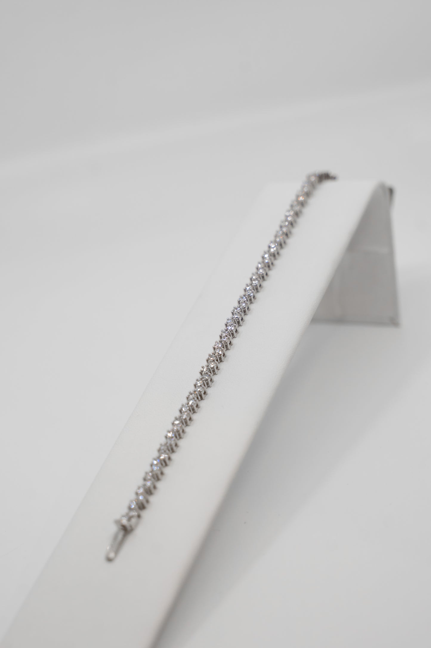 Puzzle Piece Style Diamond Bracelet - 2.00ct
