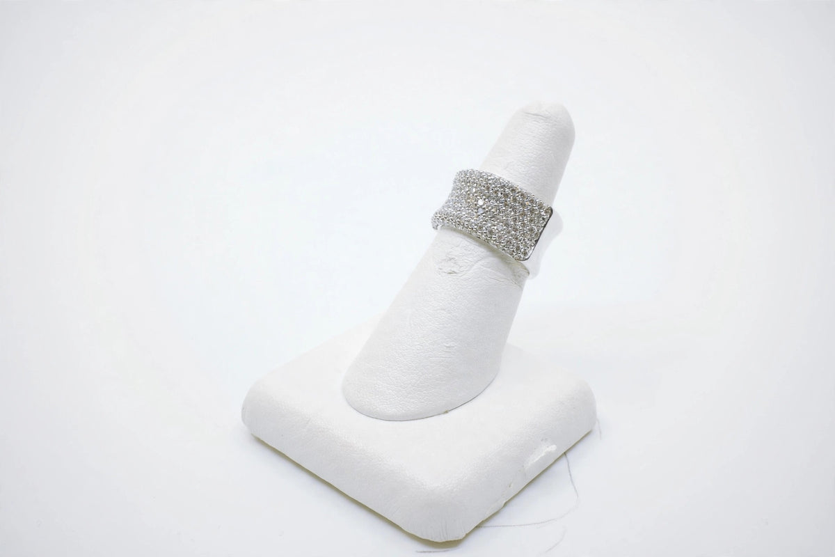 2 Carat Pave Diamond Band