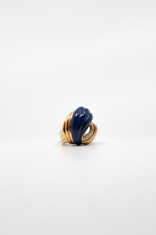 Lapis Lazuli Evening Ring