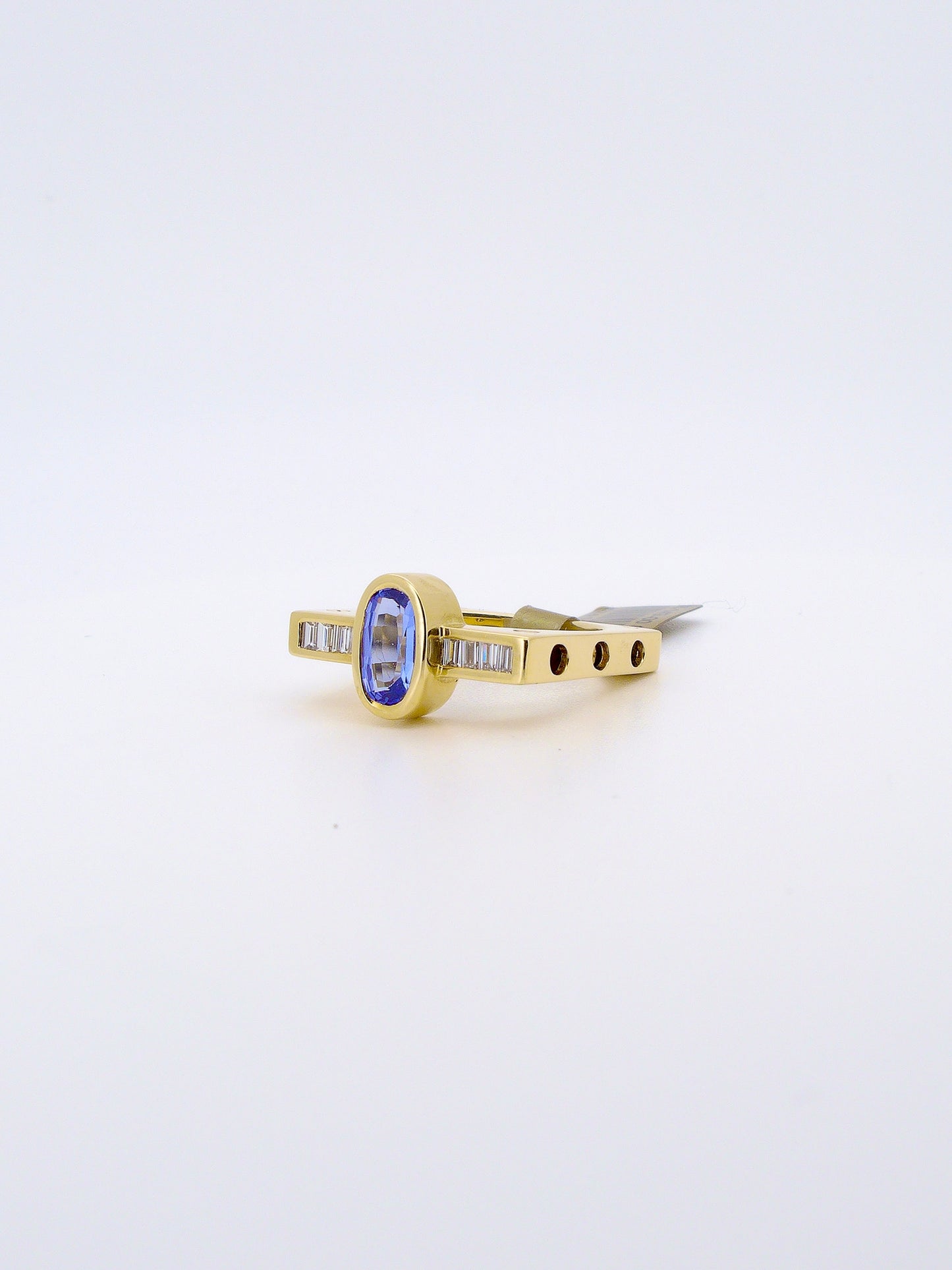 Square Tanzanite Ring