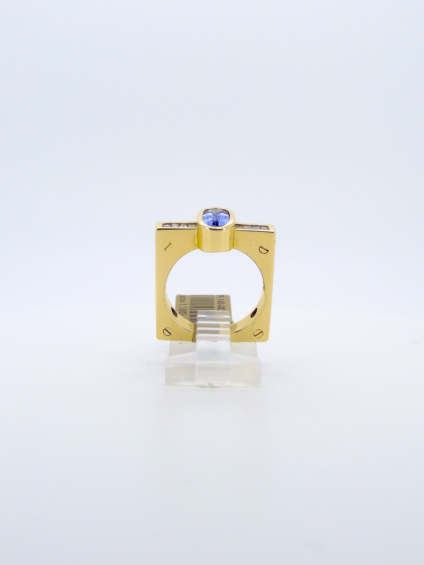 Square Tanzanite Ring