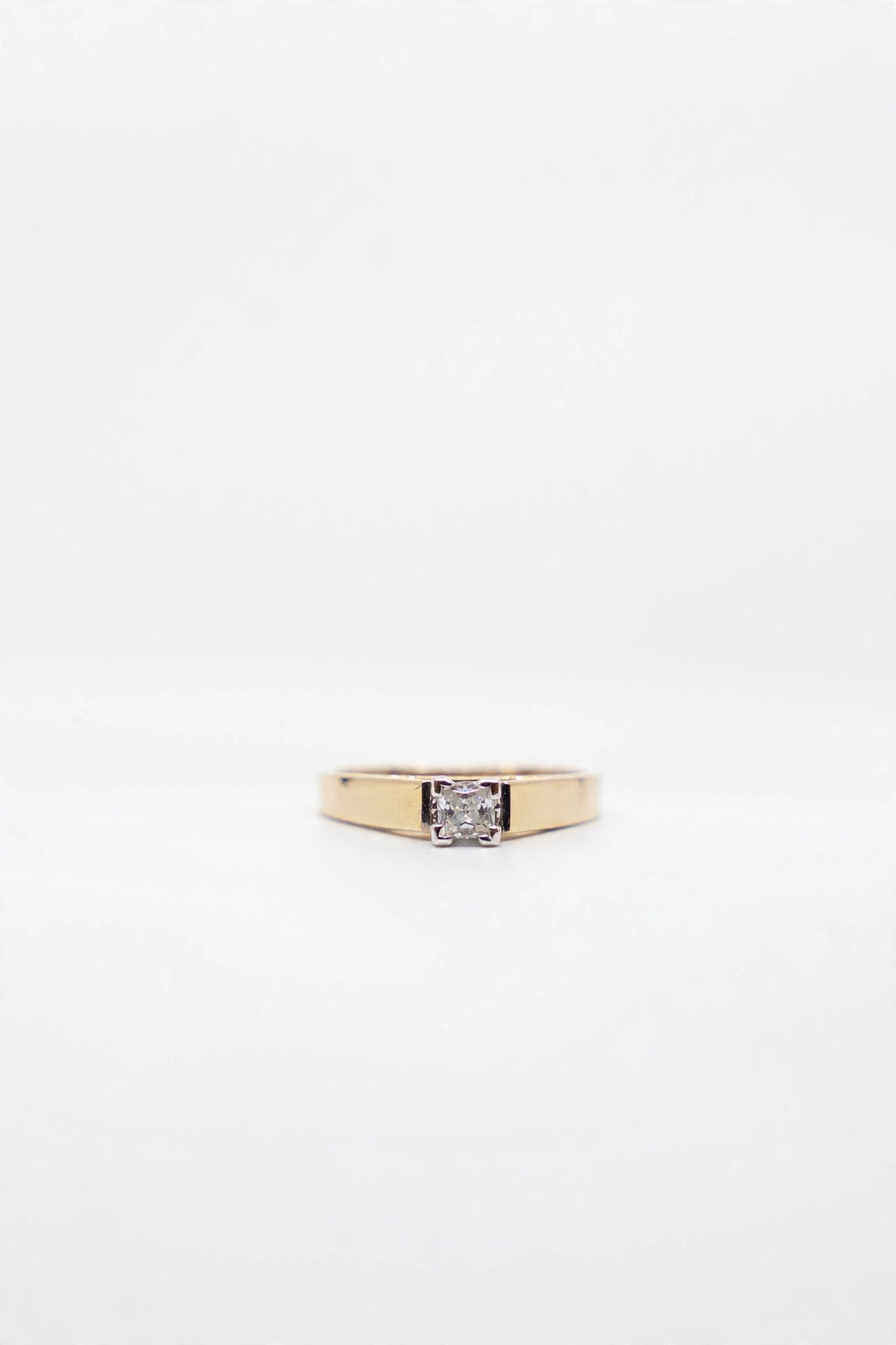 Delicate Princess Cut Ring