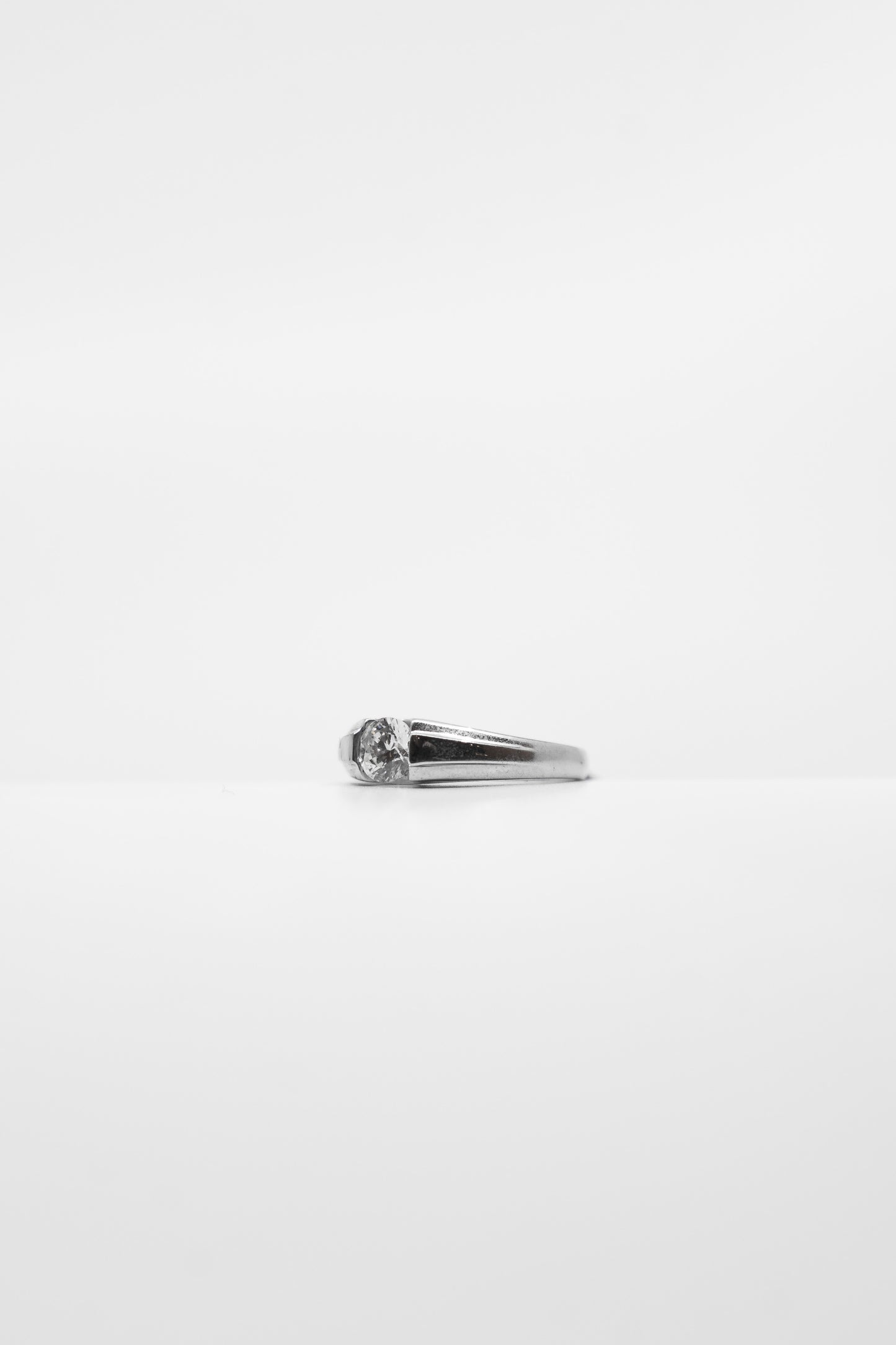 Tension Setting Diamond Ring