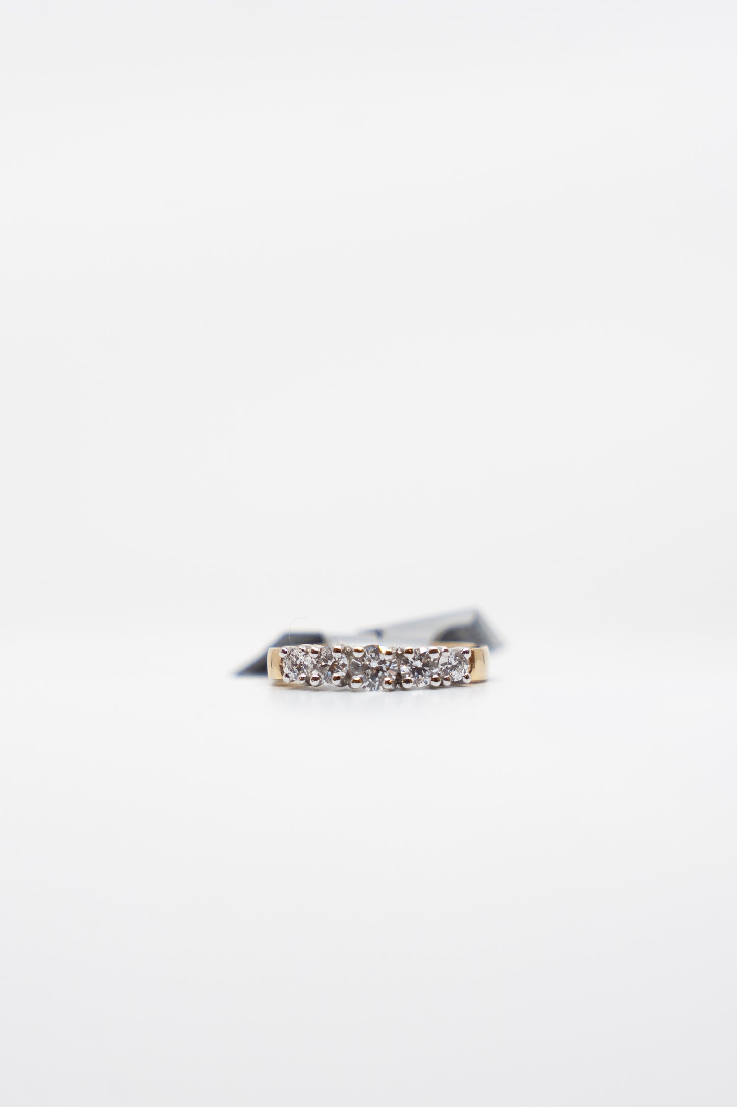 5 Stone Diamond Stacking Ring