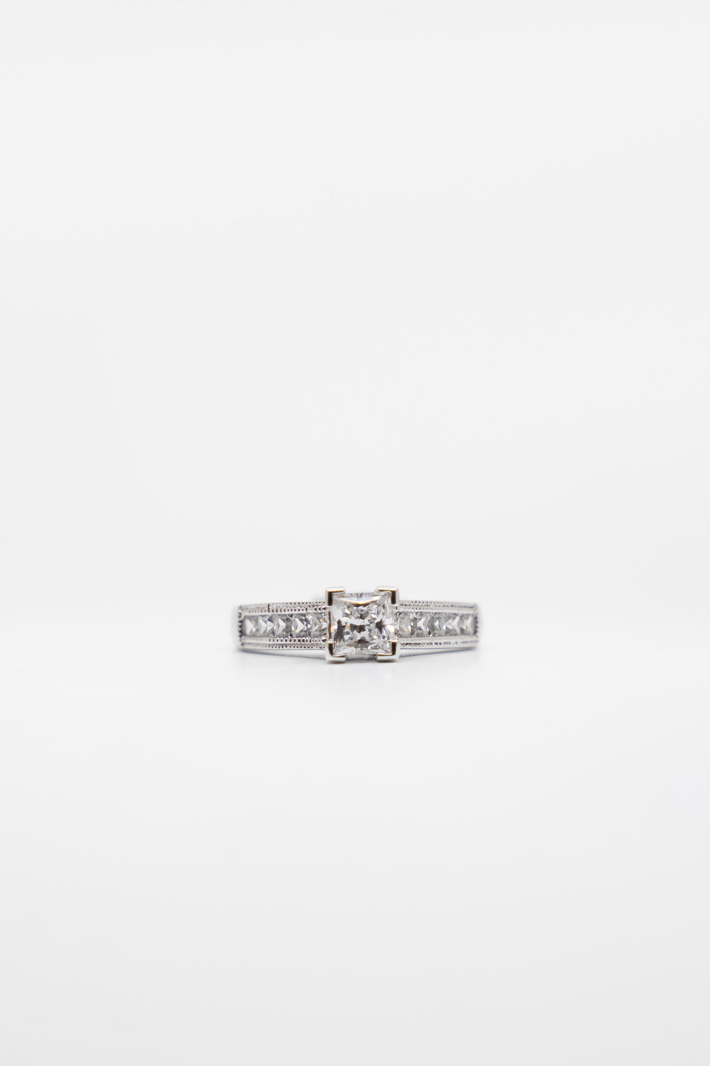 1.15 Carat Princess Cut Ring