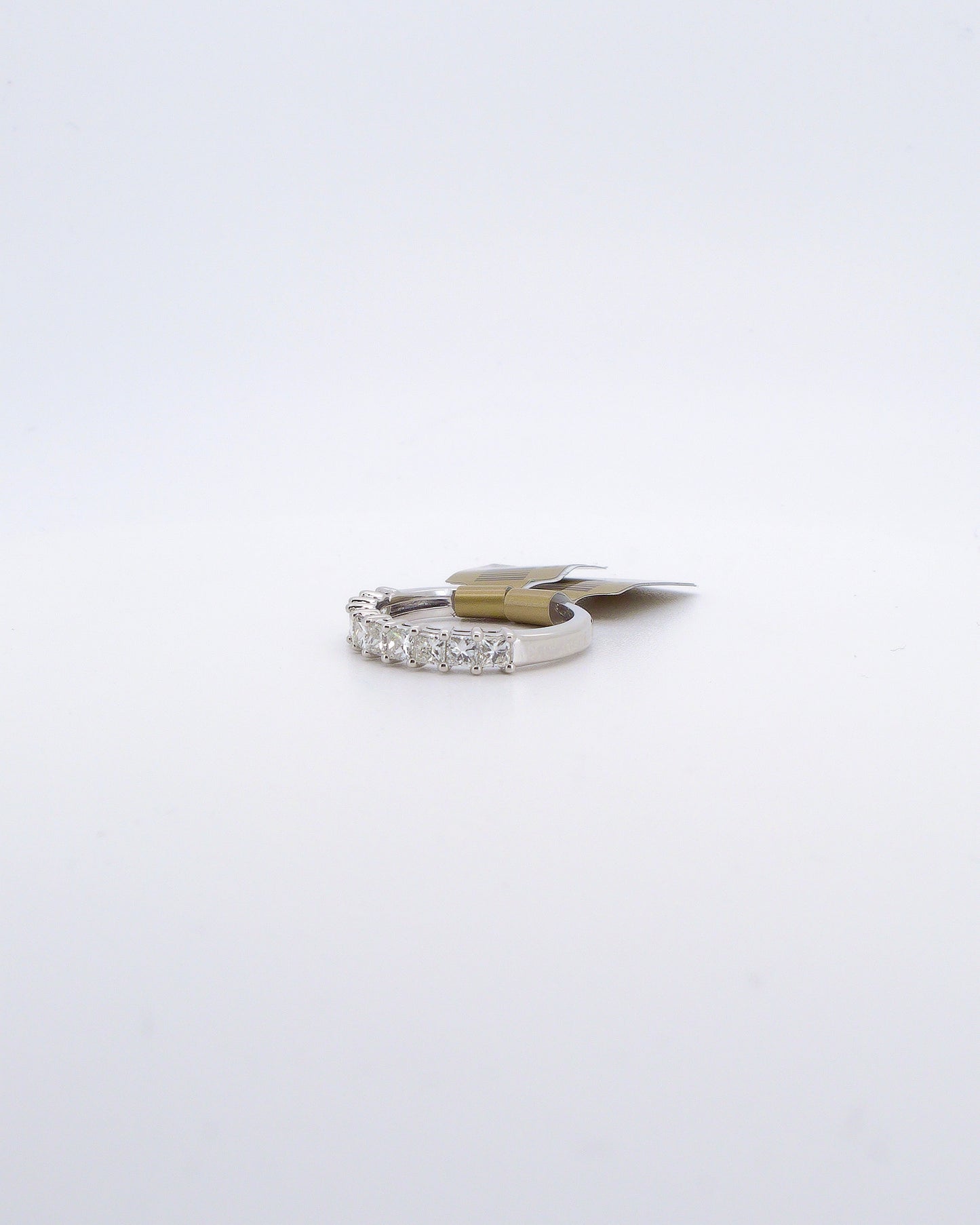 1.00 Carat Princess Cut Diamond Band
