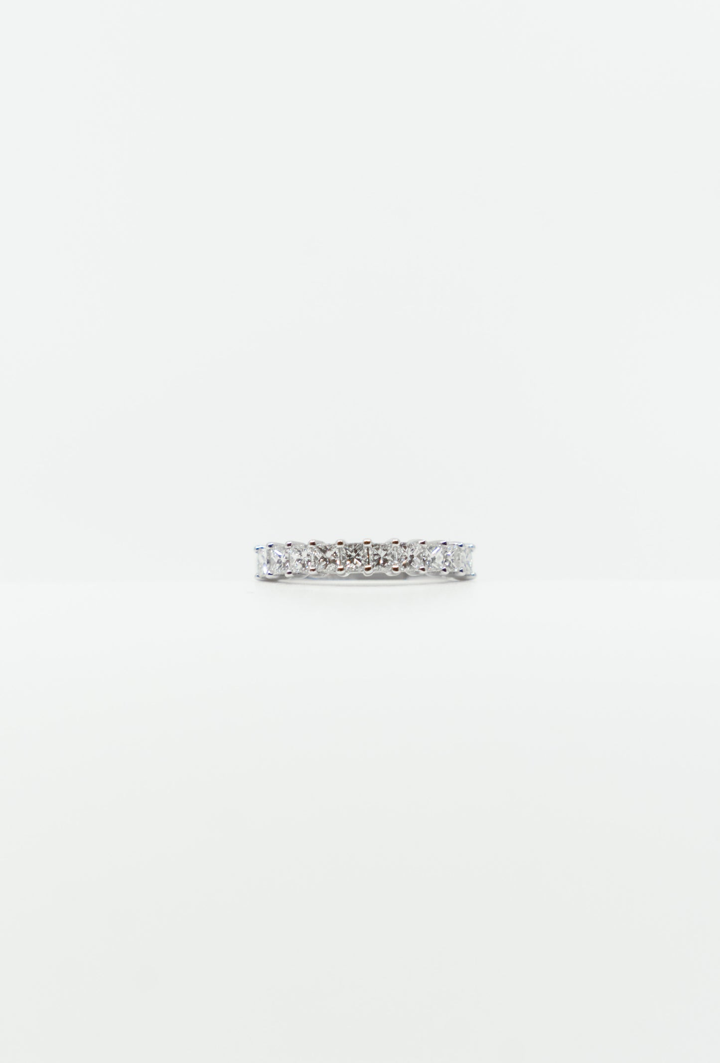 Princess Cut Diamond Band