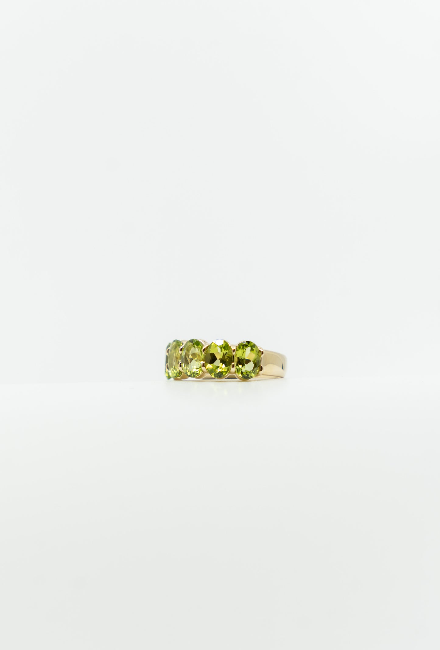 Five-Stone Peridot Band