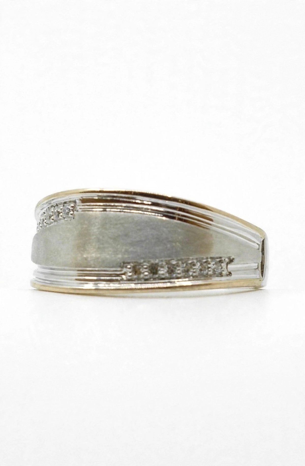 Brushed Gold Band