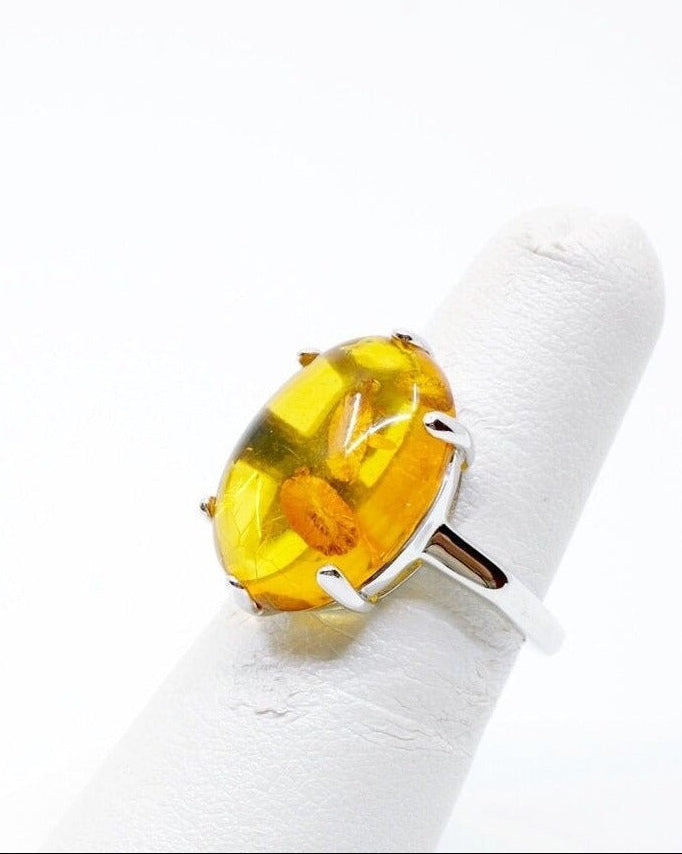 Baltic Amber Ring