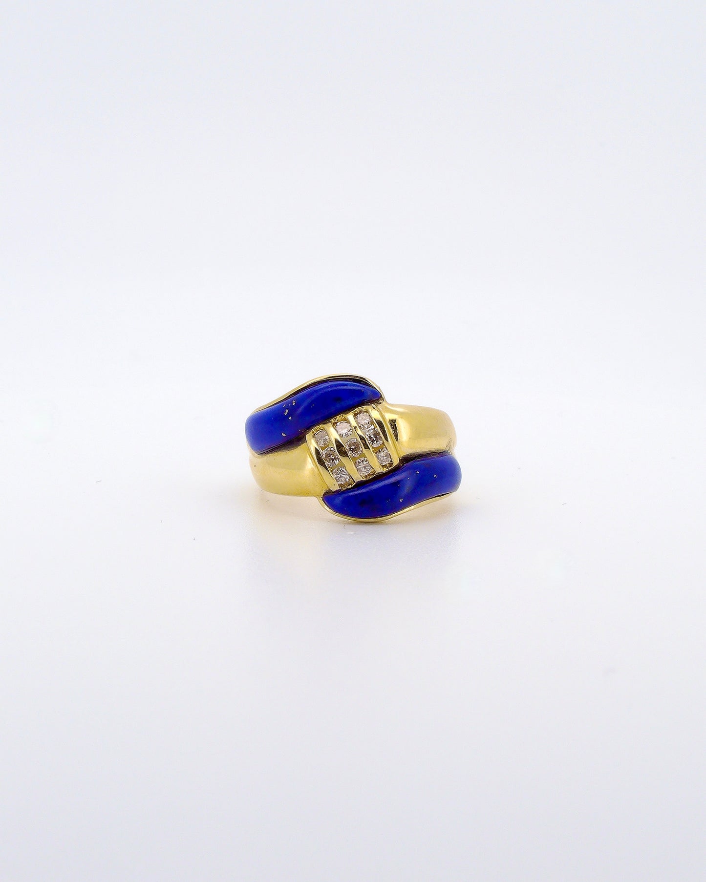 Vintage Aesthetic Lapis Ring