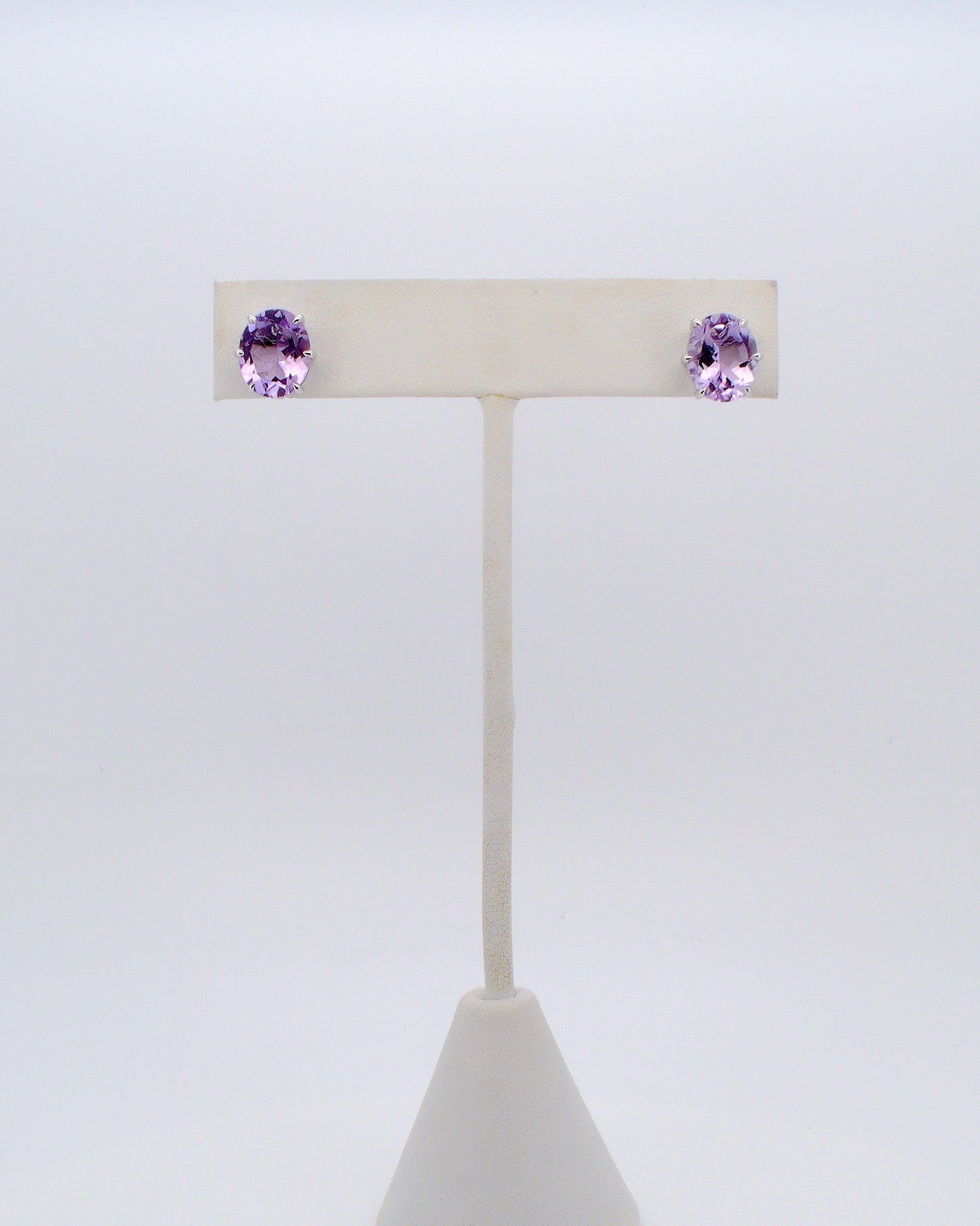 Pink Amethyst Earrings