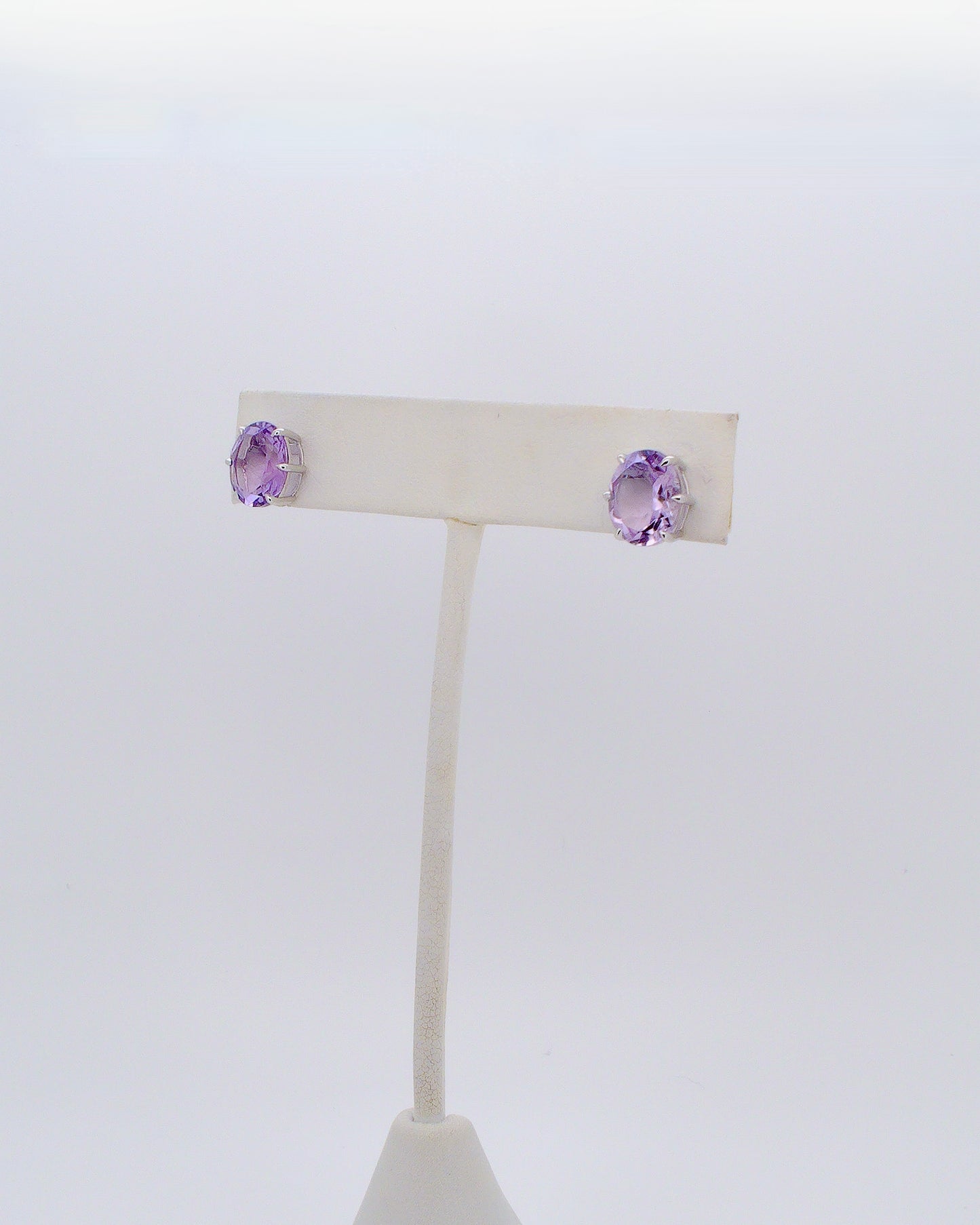 Pink Amethyst Earrings