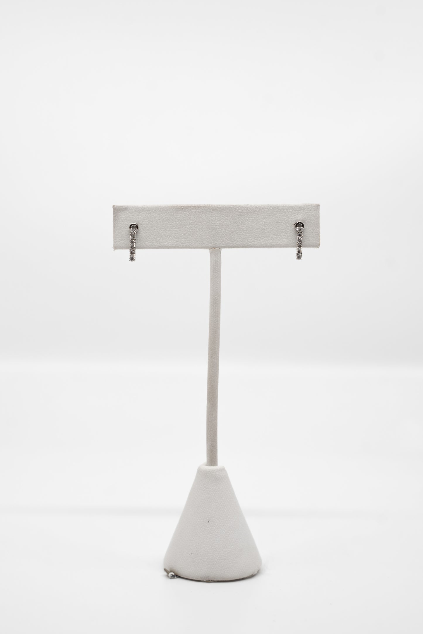 Delicate Drop Diamond Studs