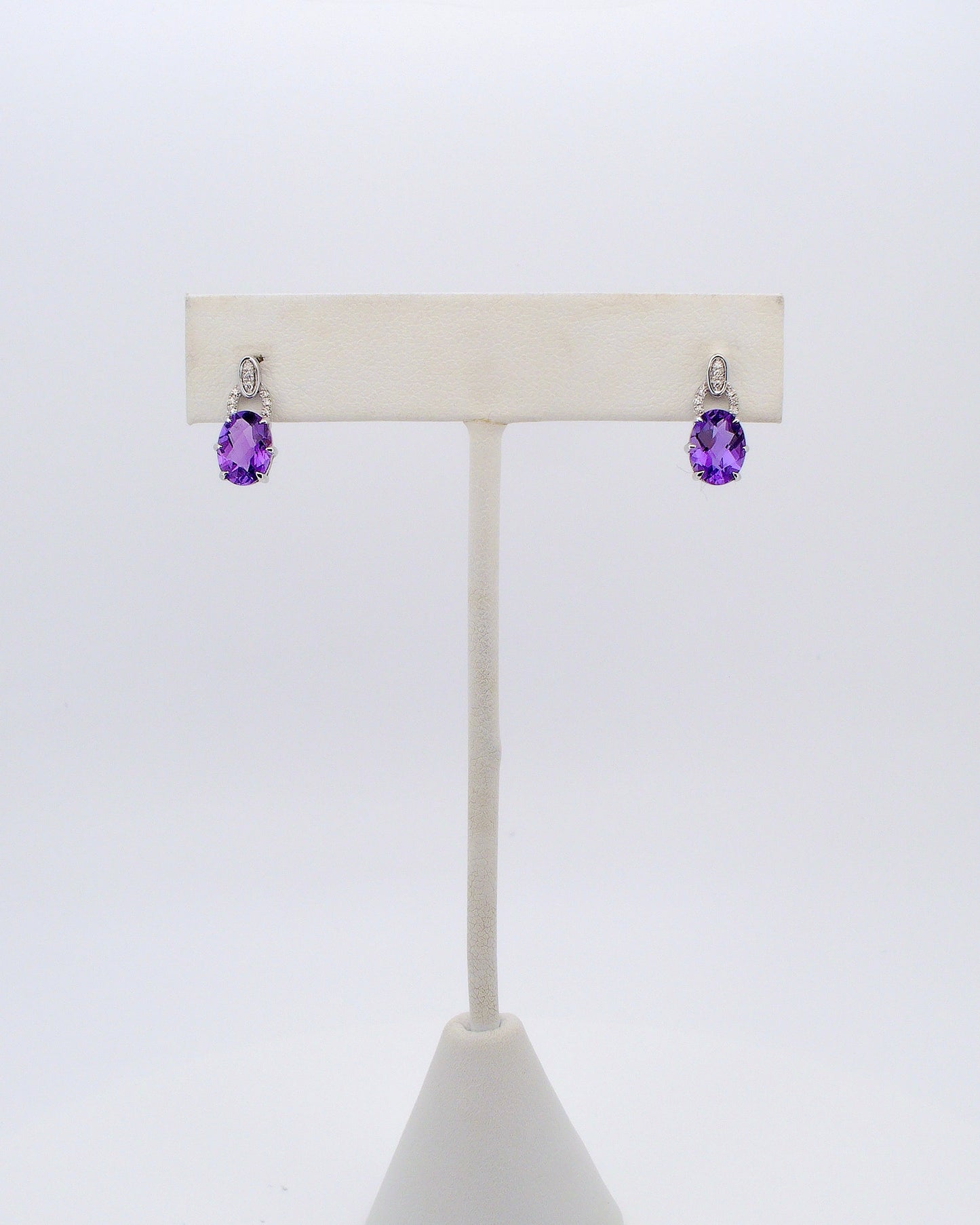 Amethyst Drop Earrings