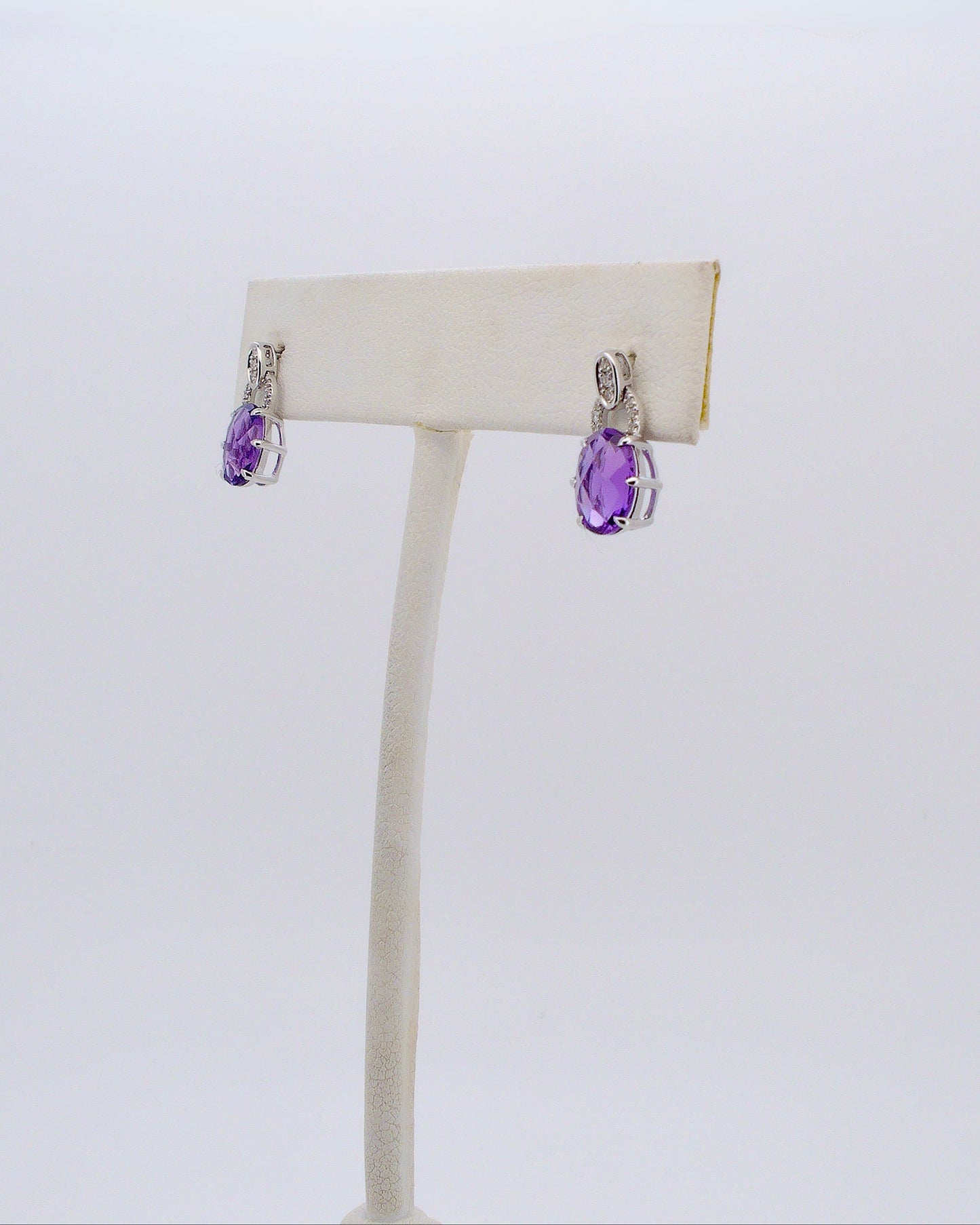 Amethyst Drop Earrings