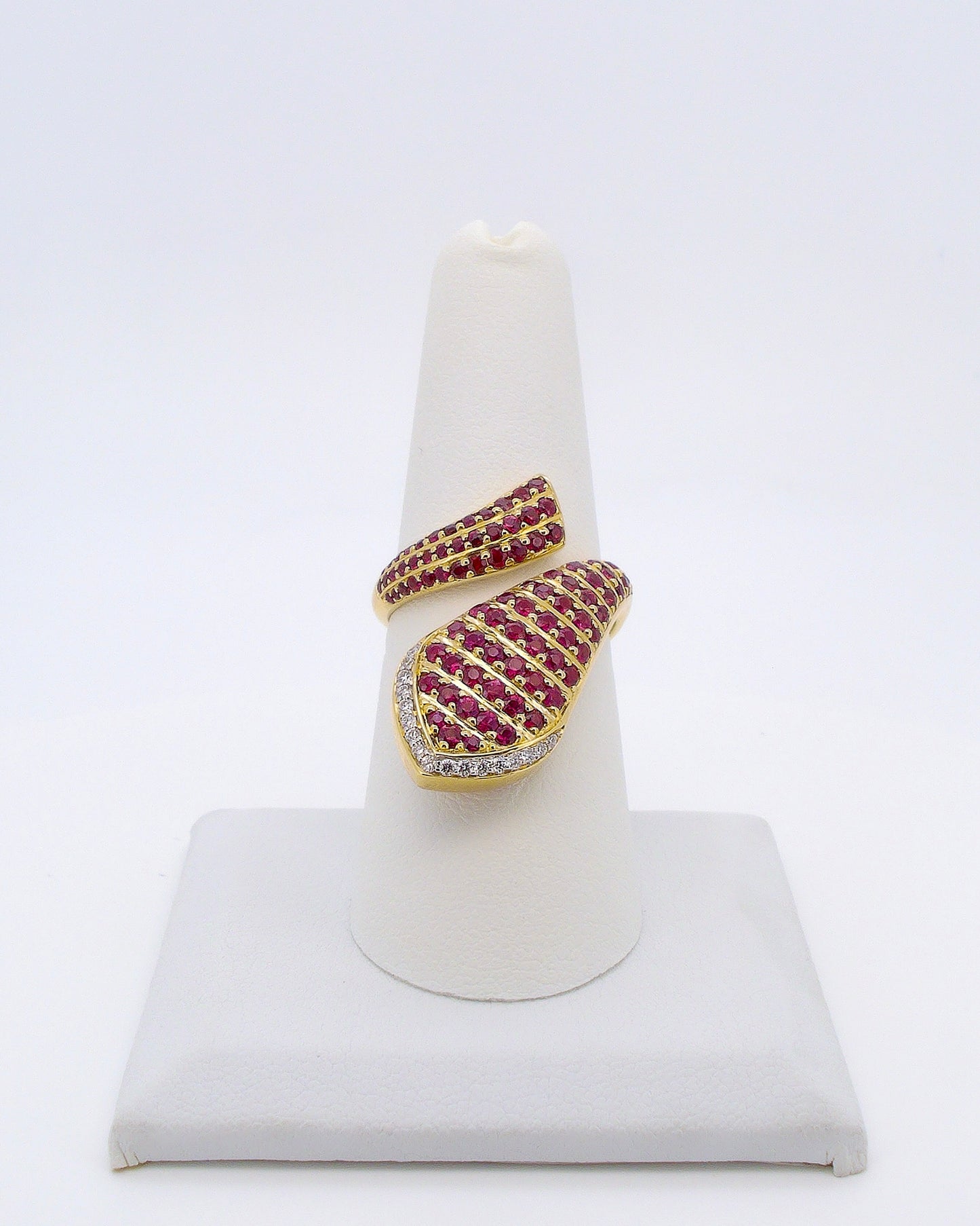 Wrapped in Rubies Ring