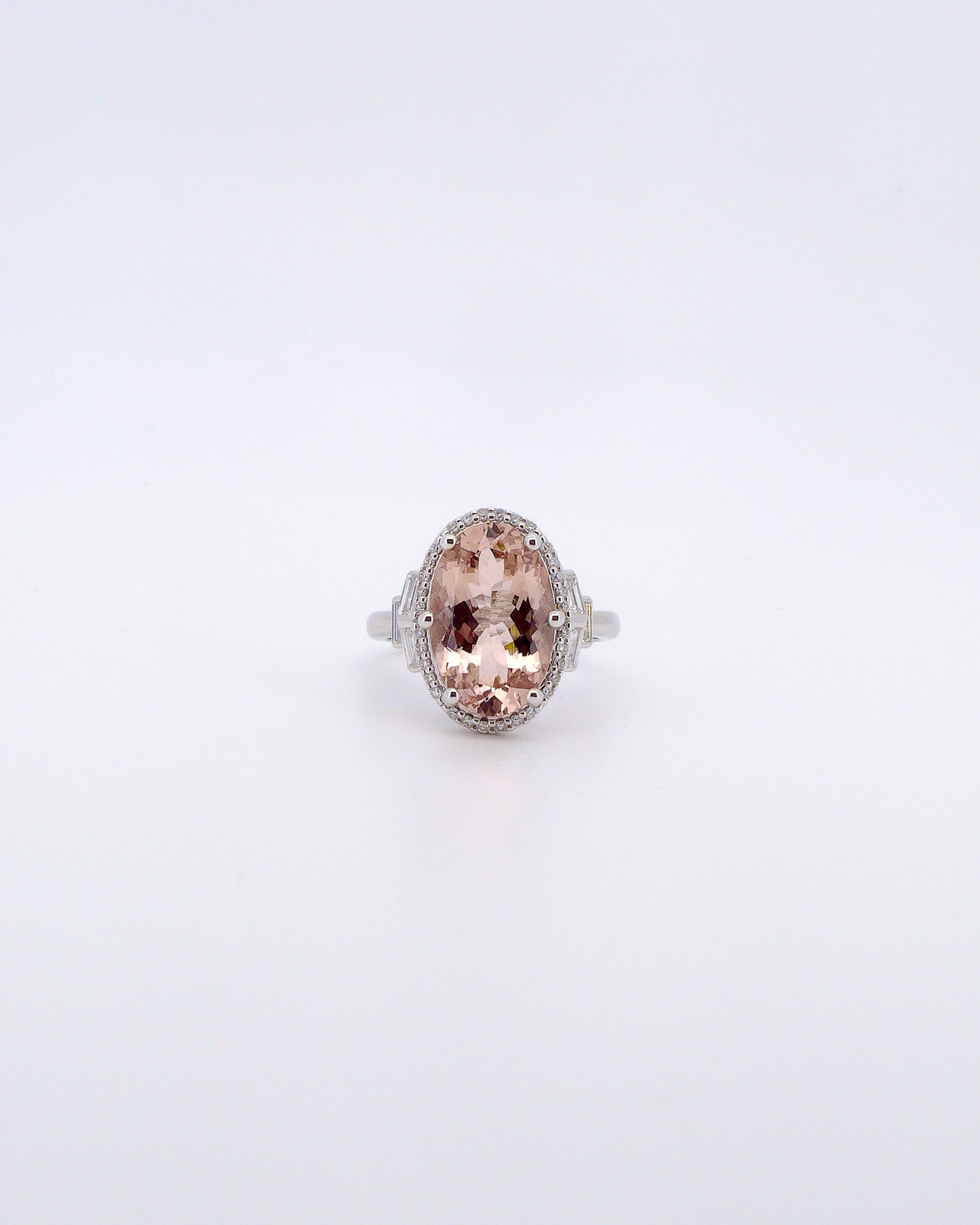 Elegant Morganite Ring