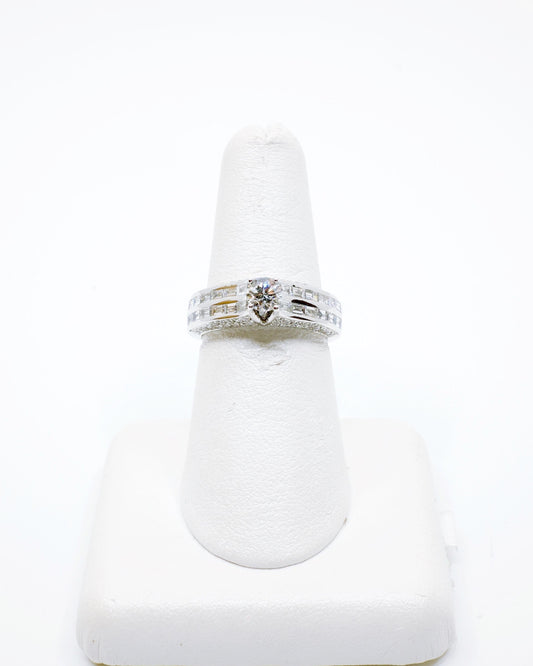 Mixed Cut Diamond Ring