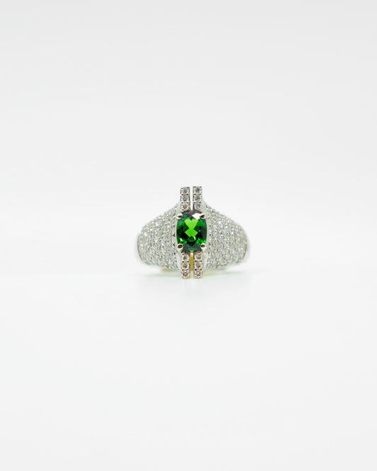 Royal Tsavorite Ring
