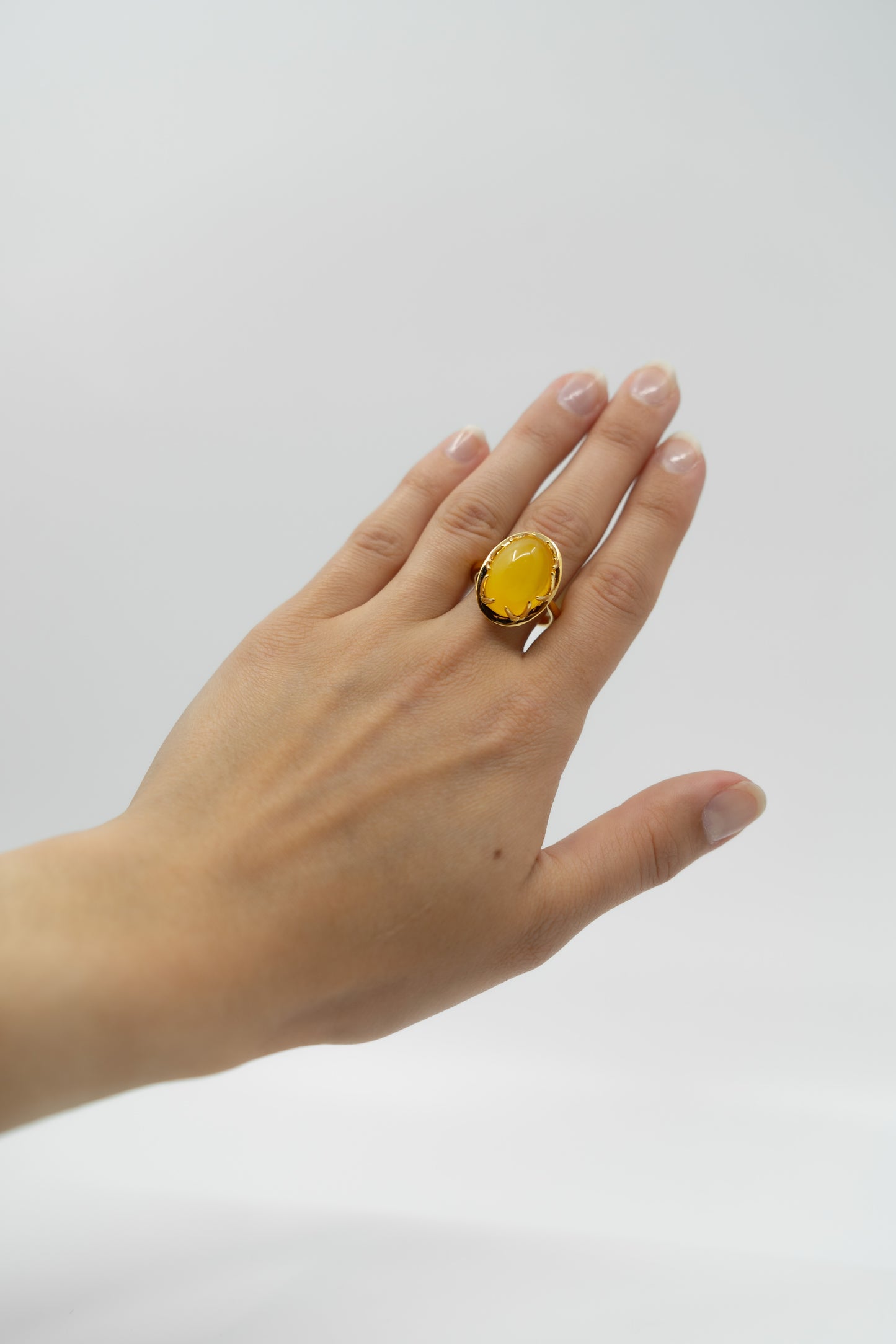 Butterscotch Amber Ring