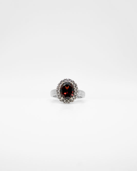 Royal Garnet Ring