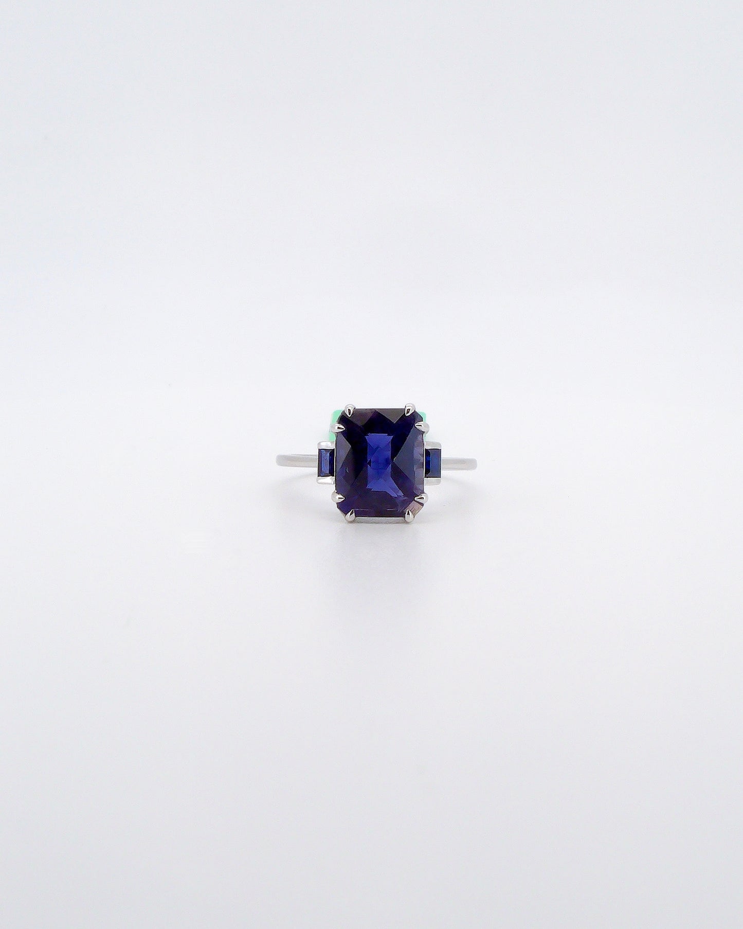 Iolite ring