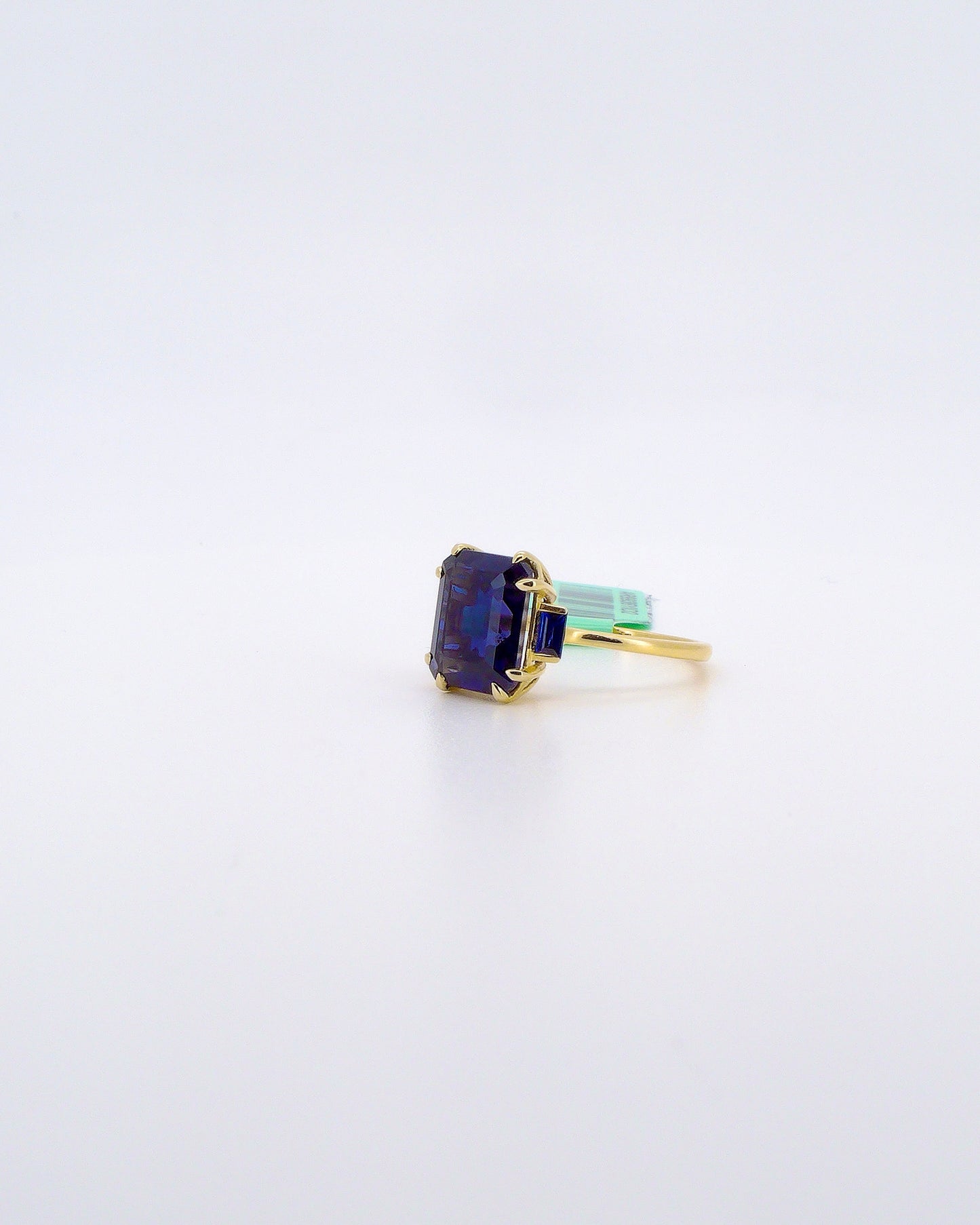 Iolite ring
