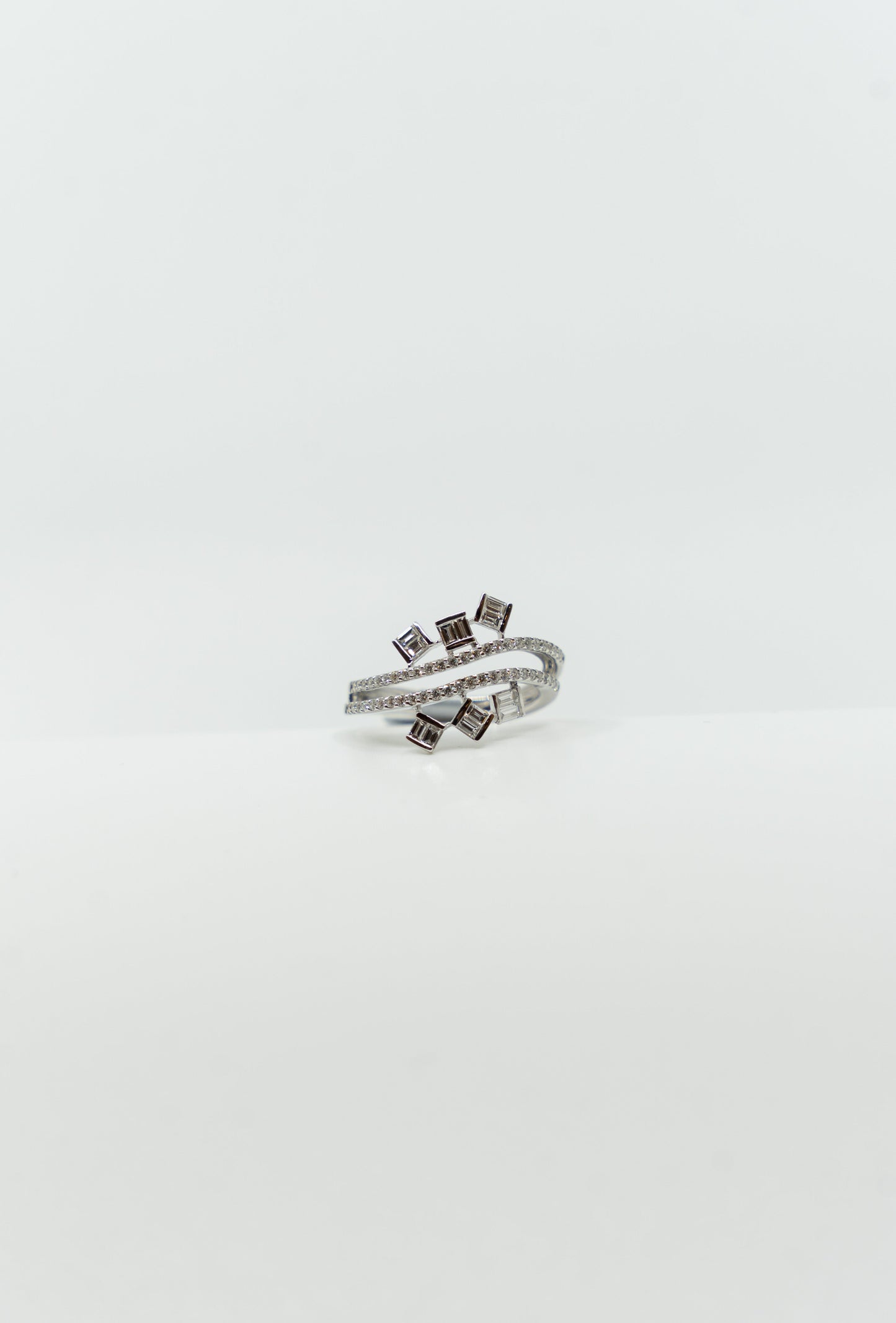 Abstract Diamond Ring