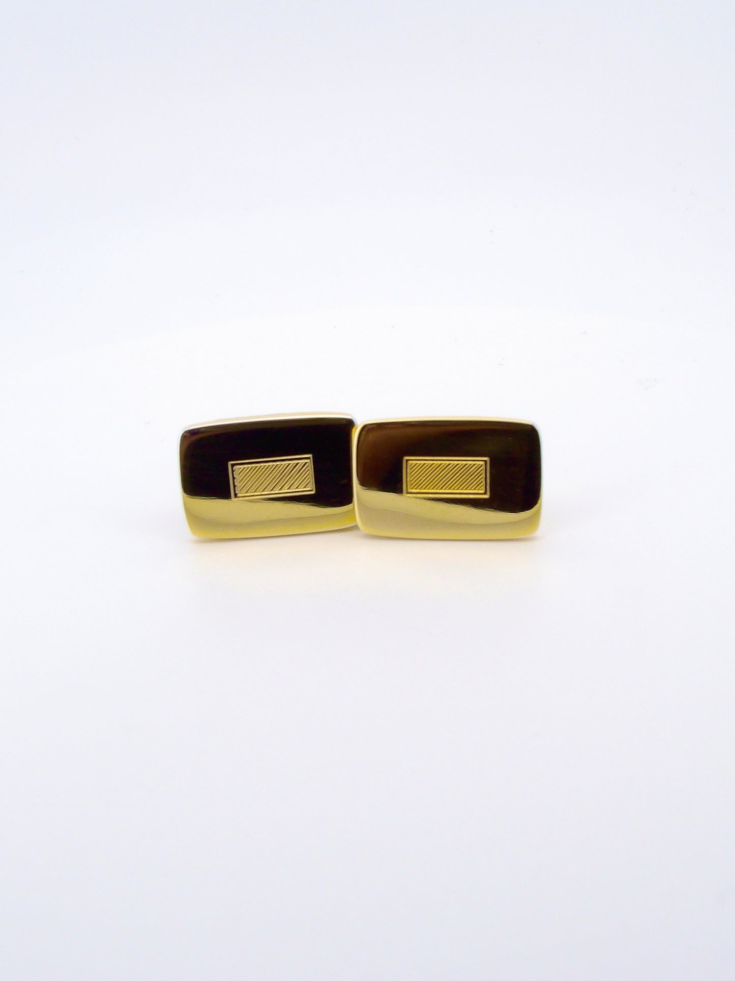 Sterling Silver Rectangular Cufflinks