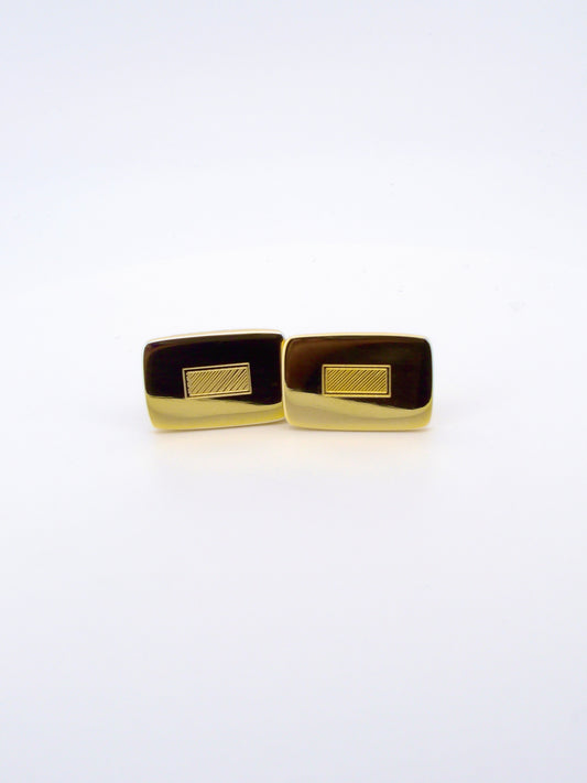 Sterling Silver Rectangular Cufflinks