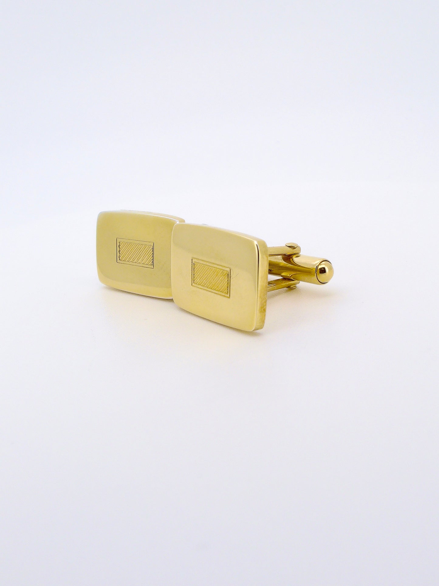 Sterling Silver Rectangular Cufflinks