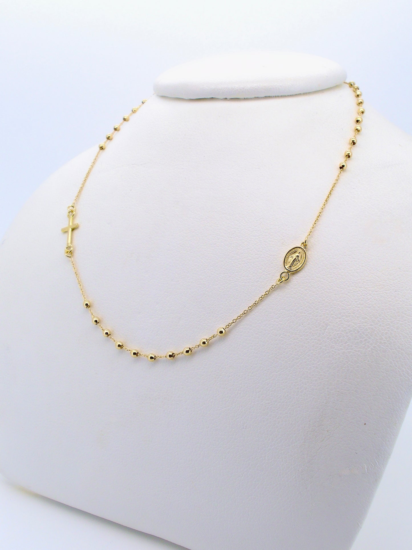 Rosary Inspired Necklace