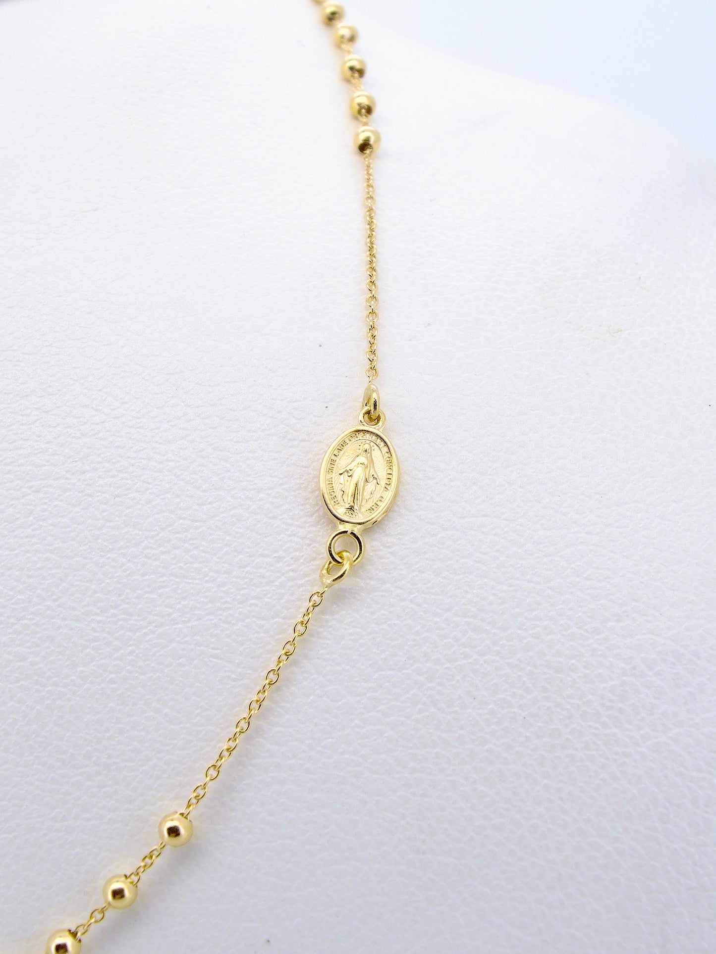 Rosary Inspired Necklace