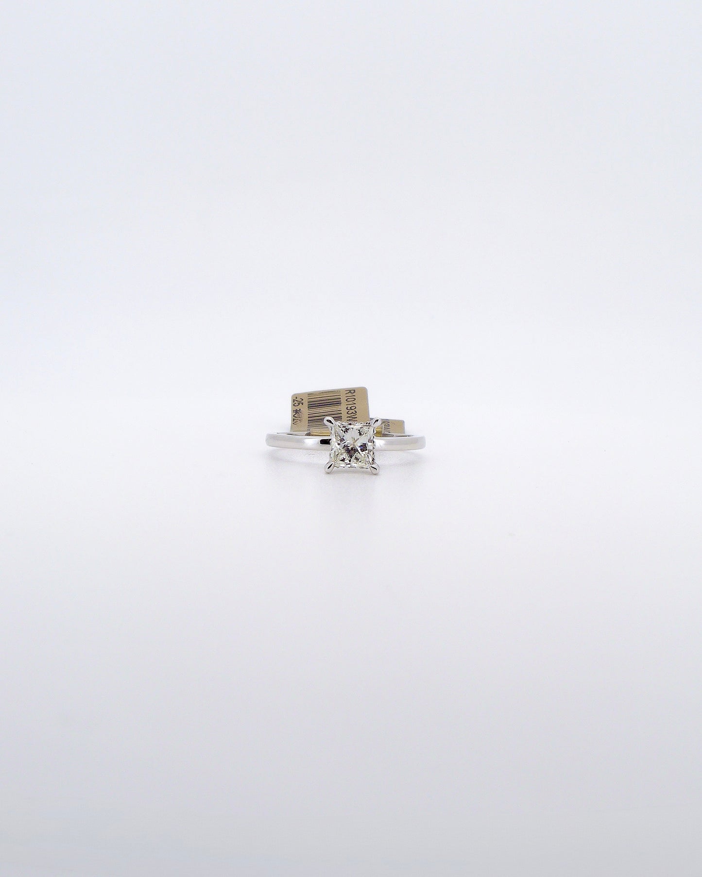 Princess Cut Hidden Halo Ring