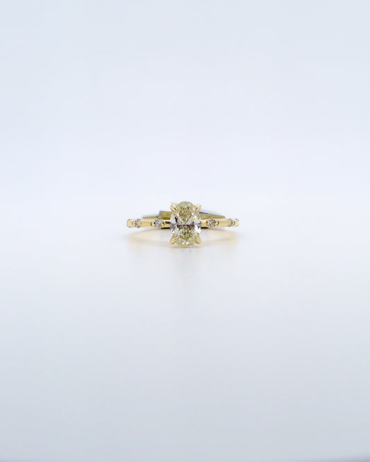 Oval Cut Diamond Ring