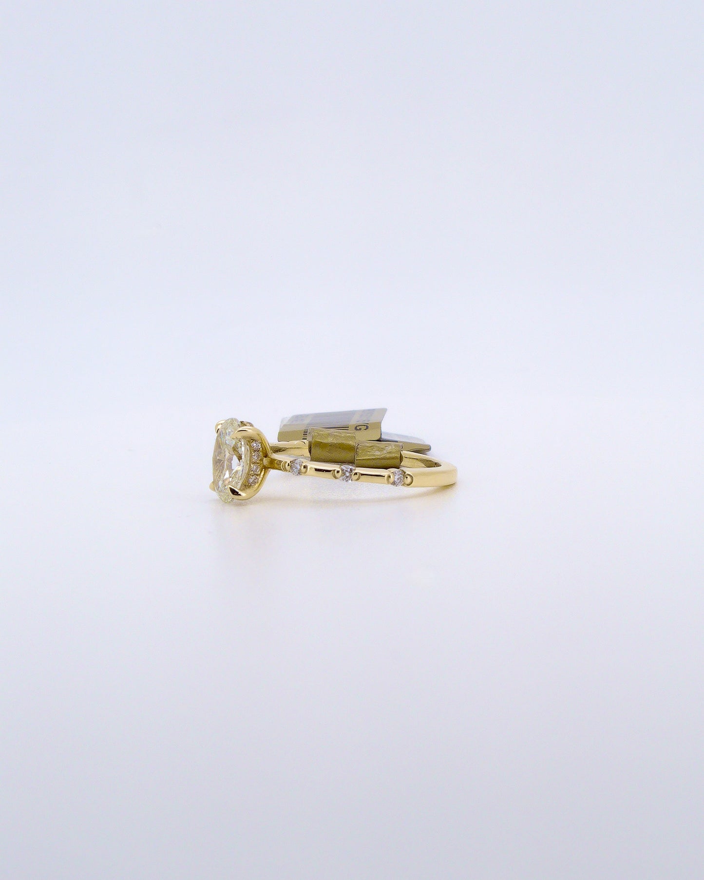 Oval Cut Diamond Ring