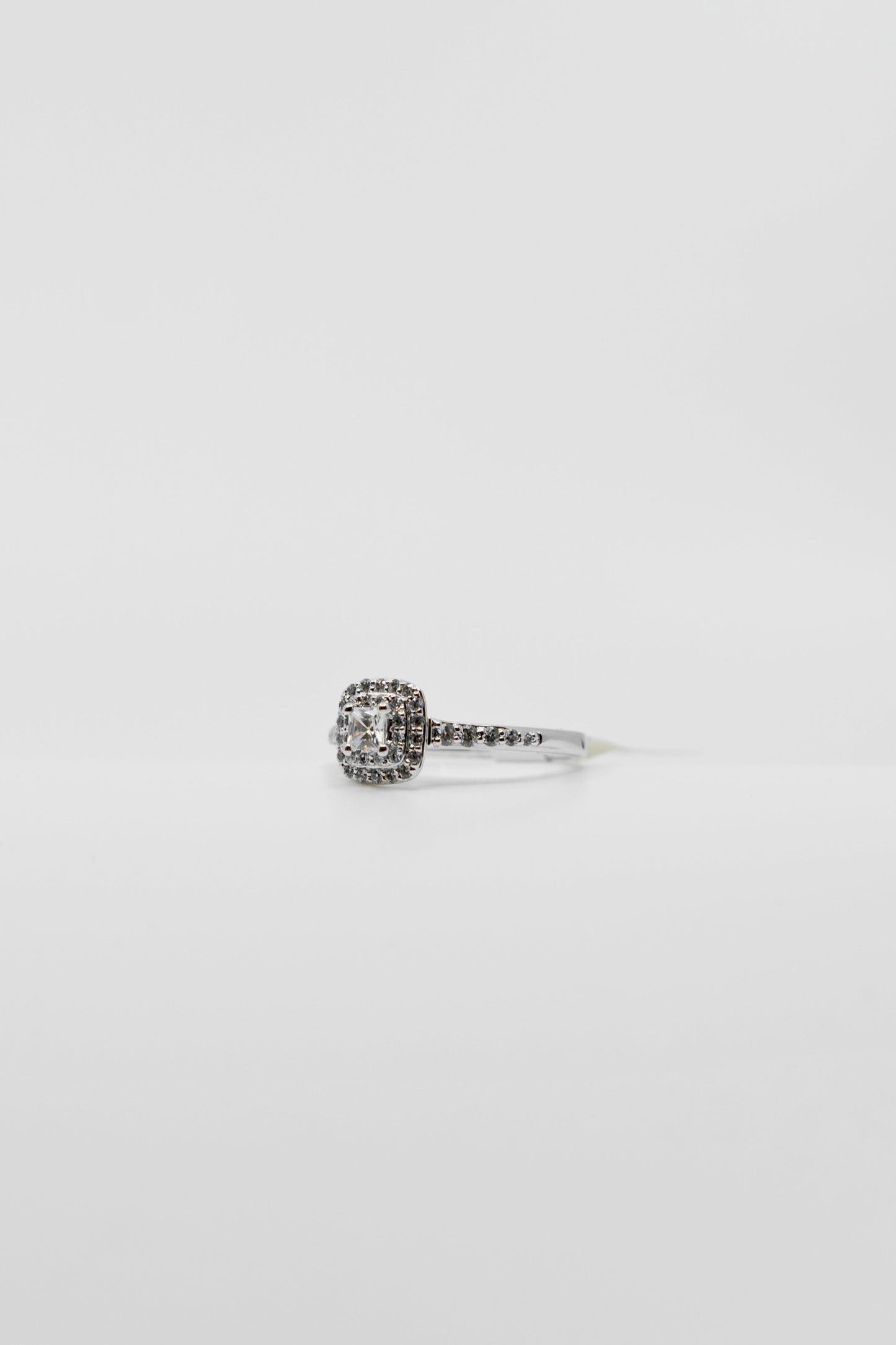 0.50 Carat Princess Cut Diamond Ring