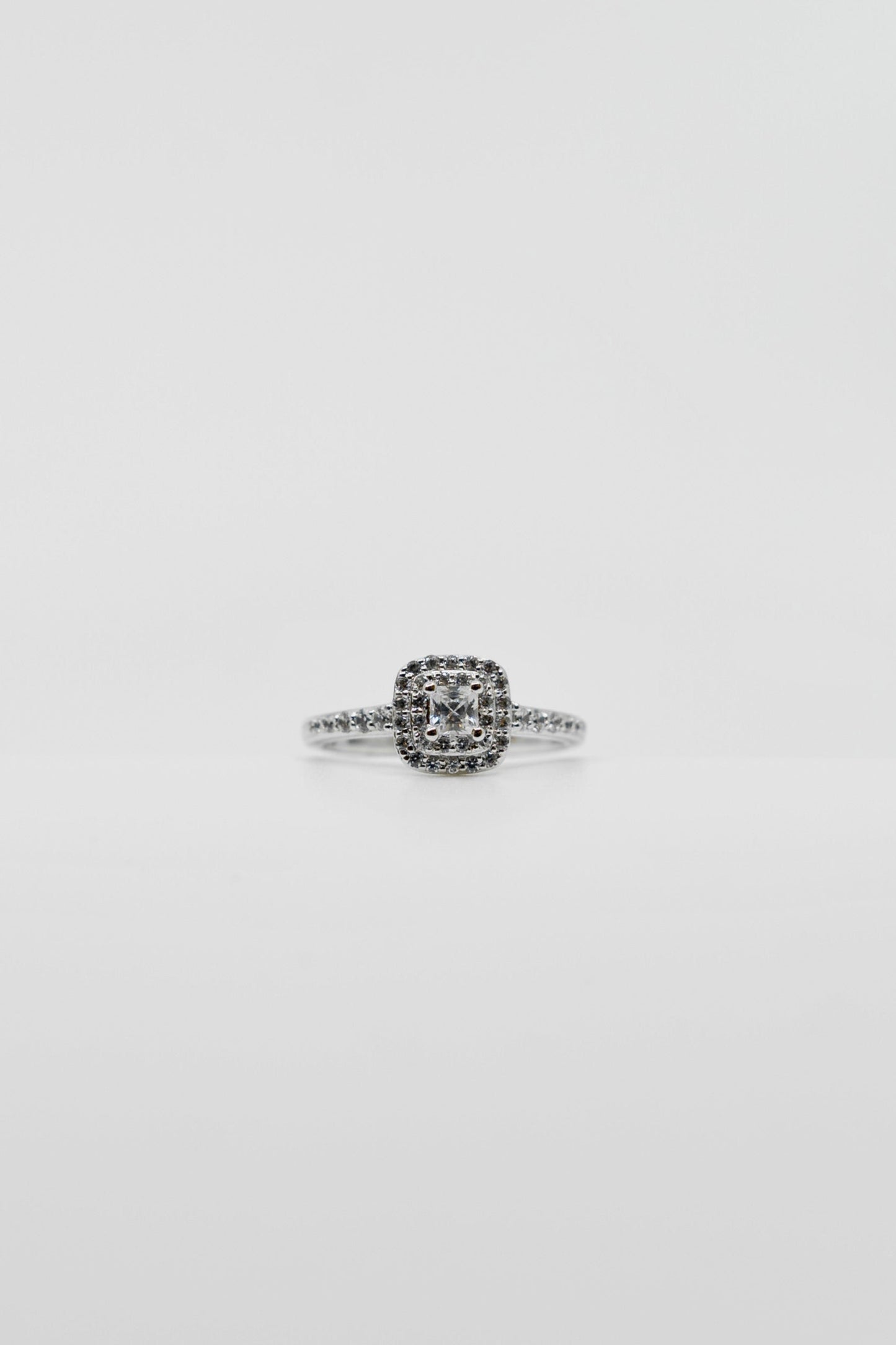 0.50 Carat Princess Cut Diamond Ring